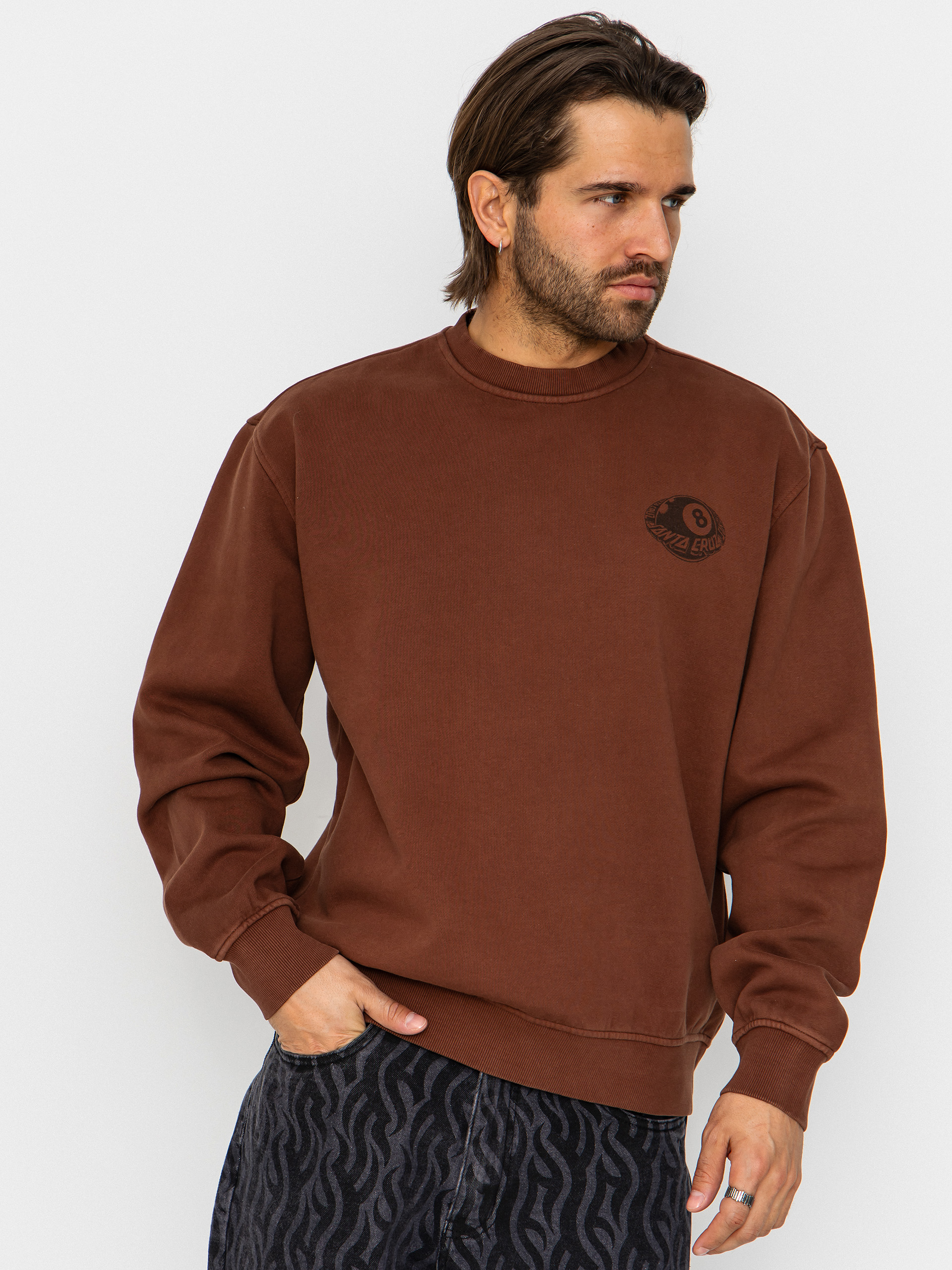 Santa Cruz Winkowski Eighth Planet Sweatshirt (coffee)