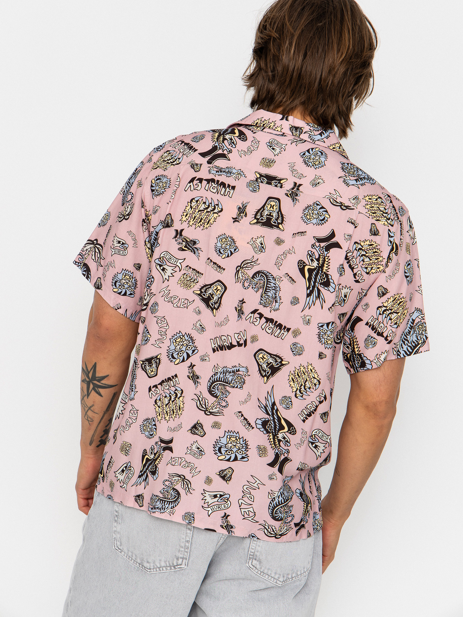 Hurley Hemd Woven Etam (beach clay)