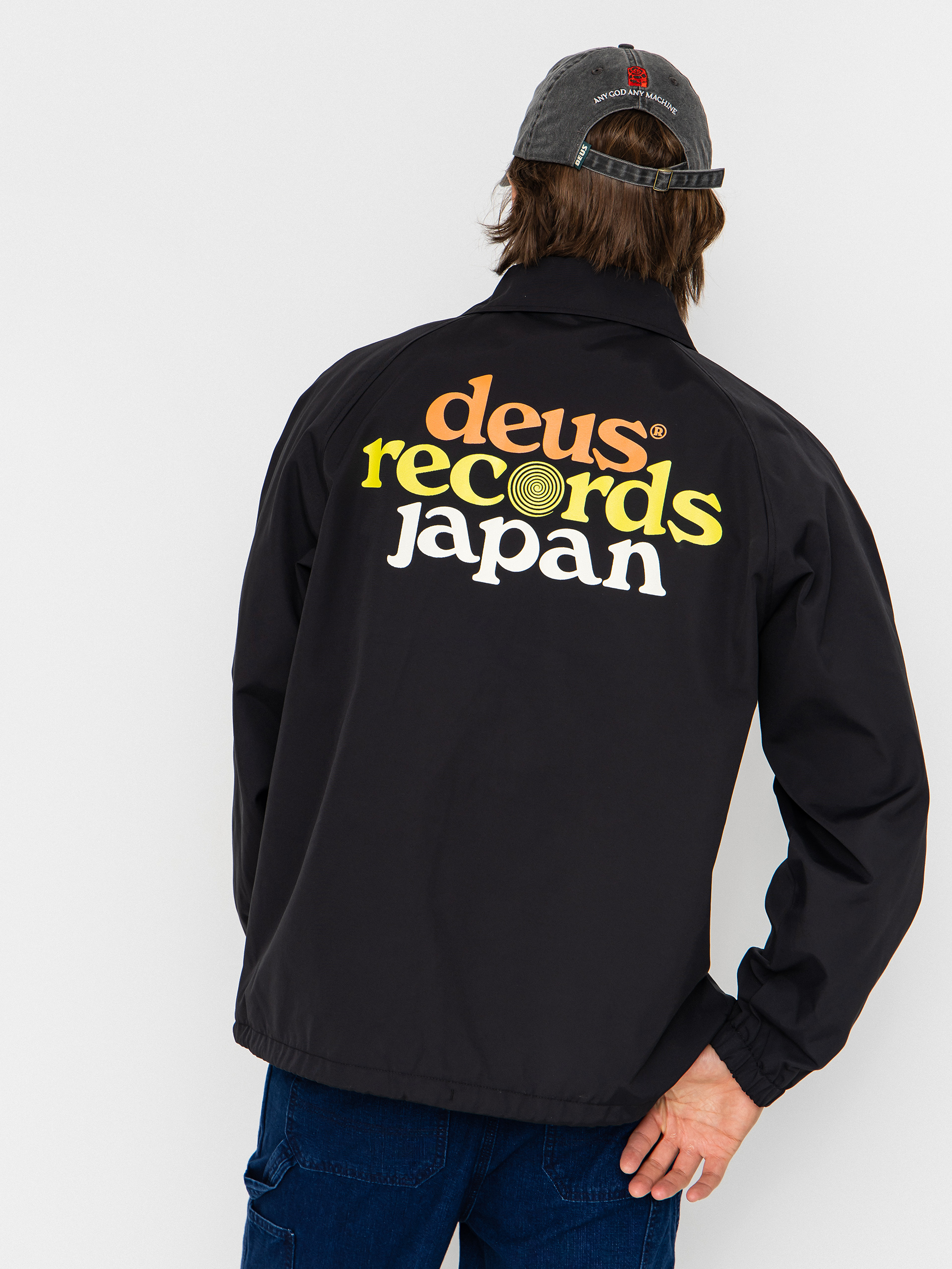 Deus Ex Machina Jacket Strata Coach (black)