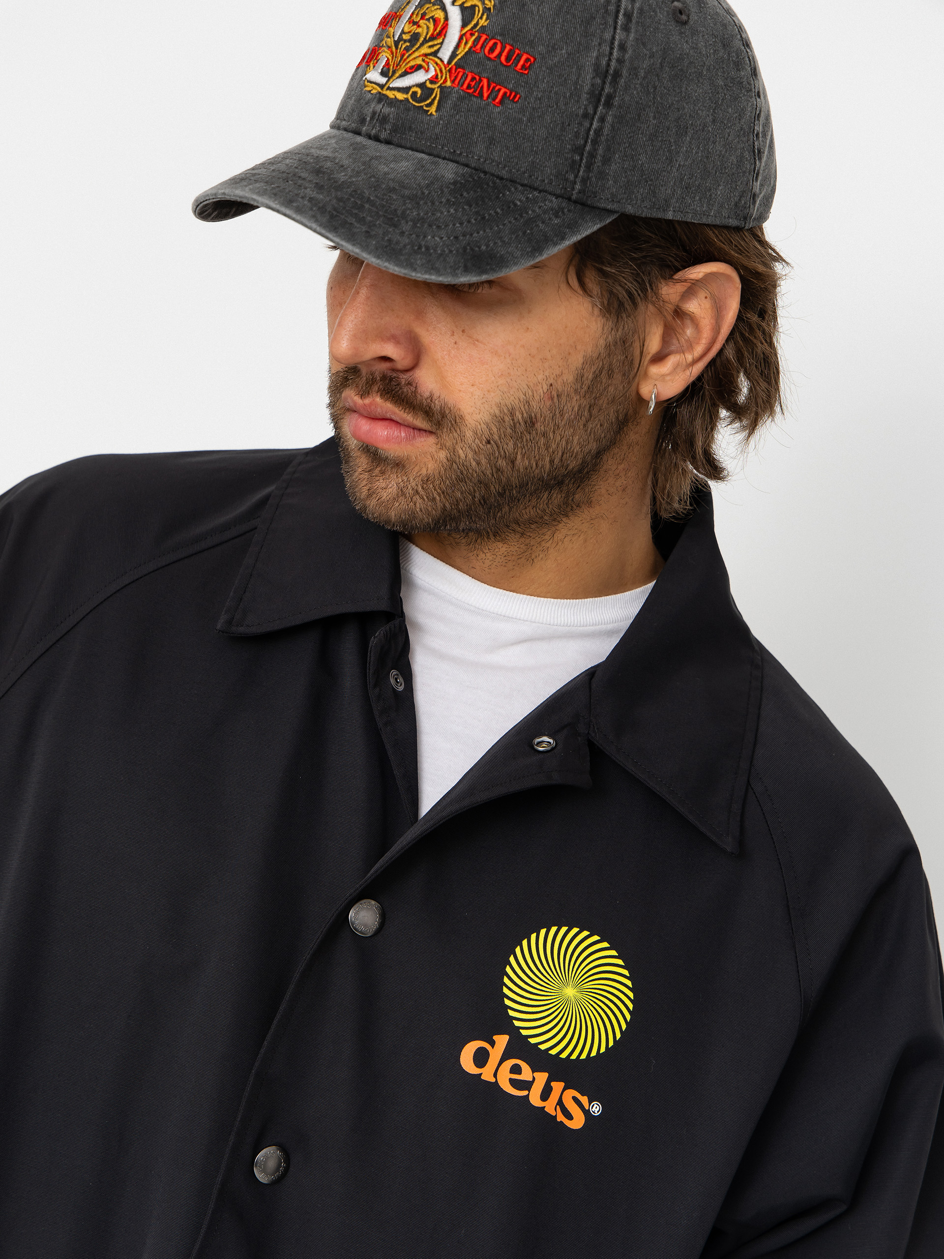 Deus Ex Machina Jacket Strata Coach (black)