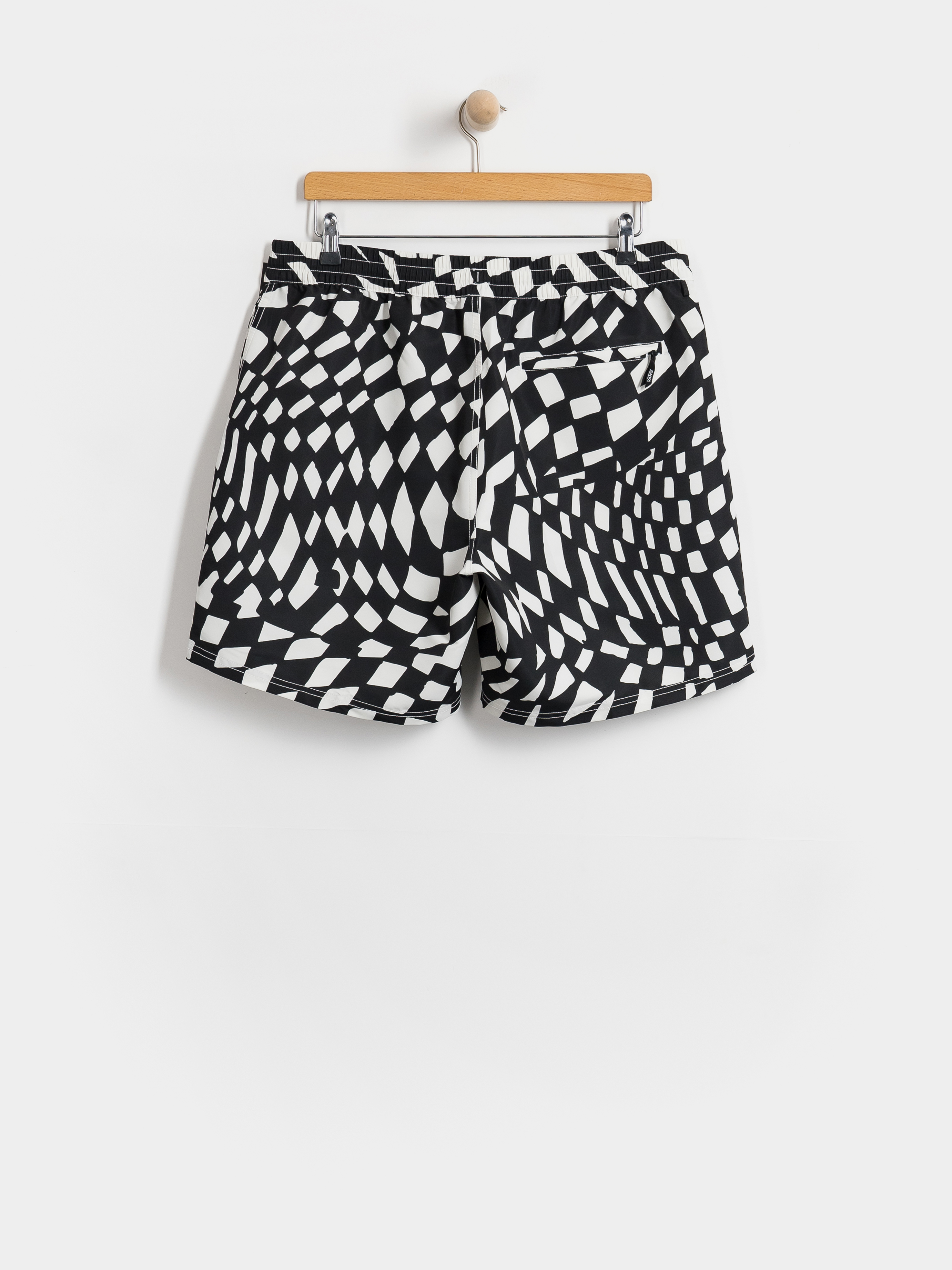 Vans Primary II Elastic Printed Boardshorts (black/white)