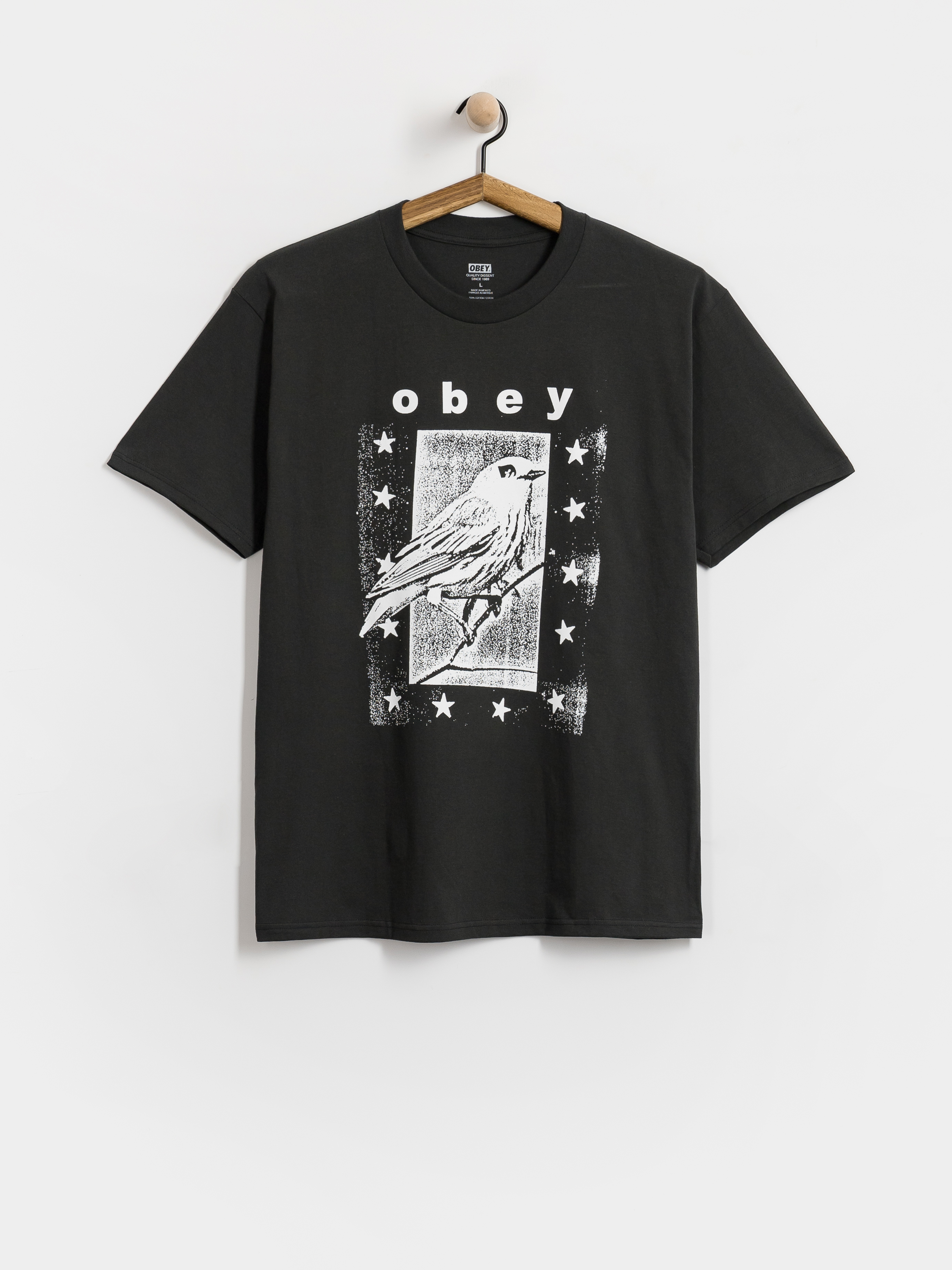 OBEY Fly Away T-Shirt (vintage black)