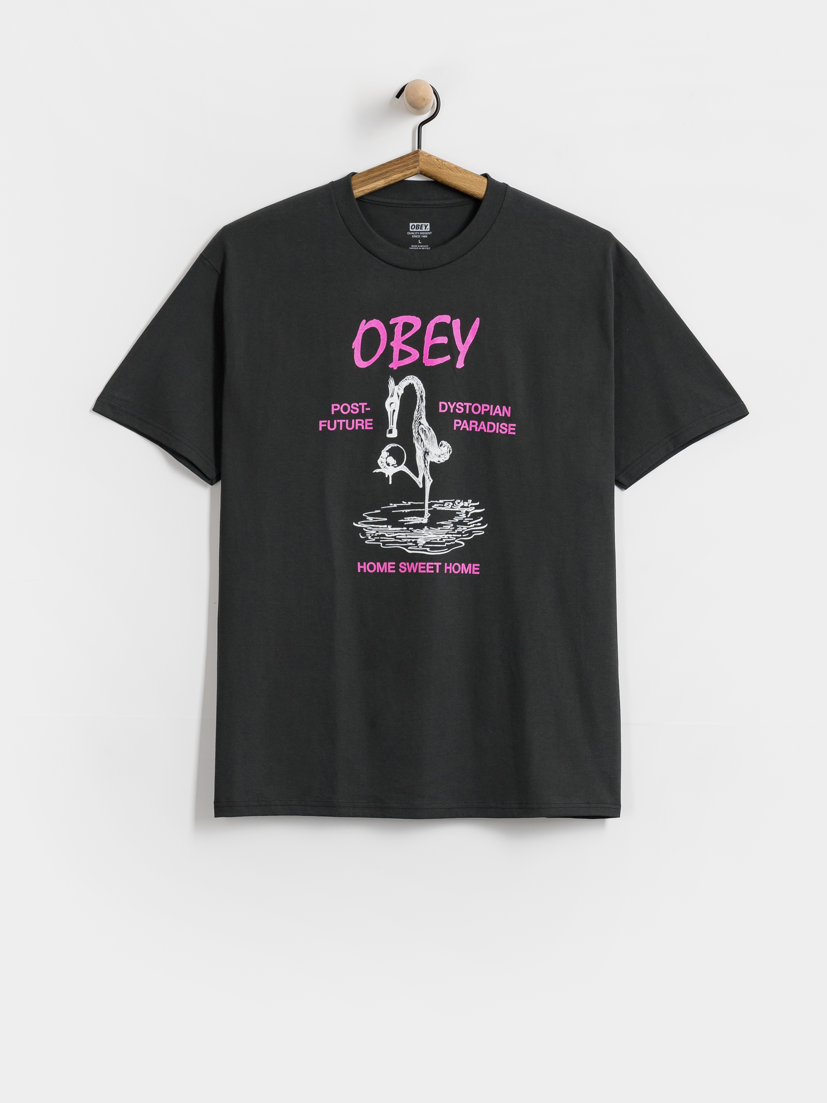 OBEY Post Future T-Shirt (vintage black)