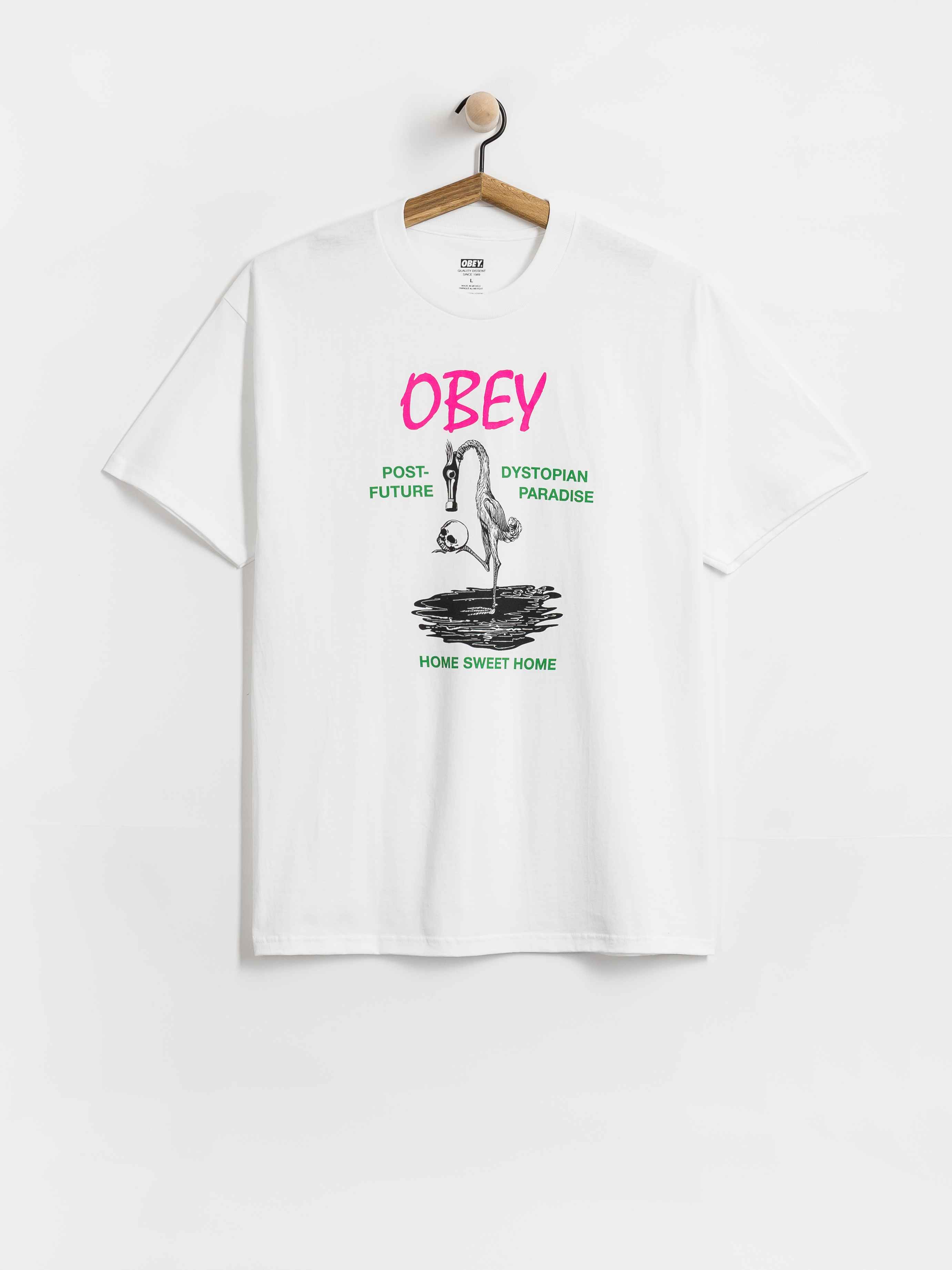 OBEY Post Future T-Shirt (white)
