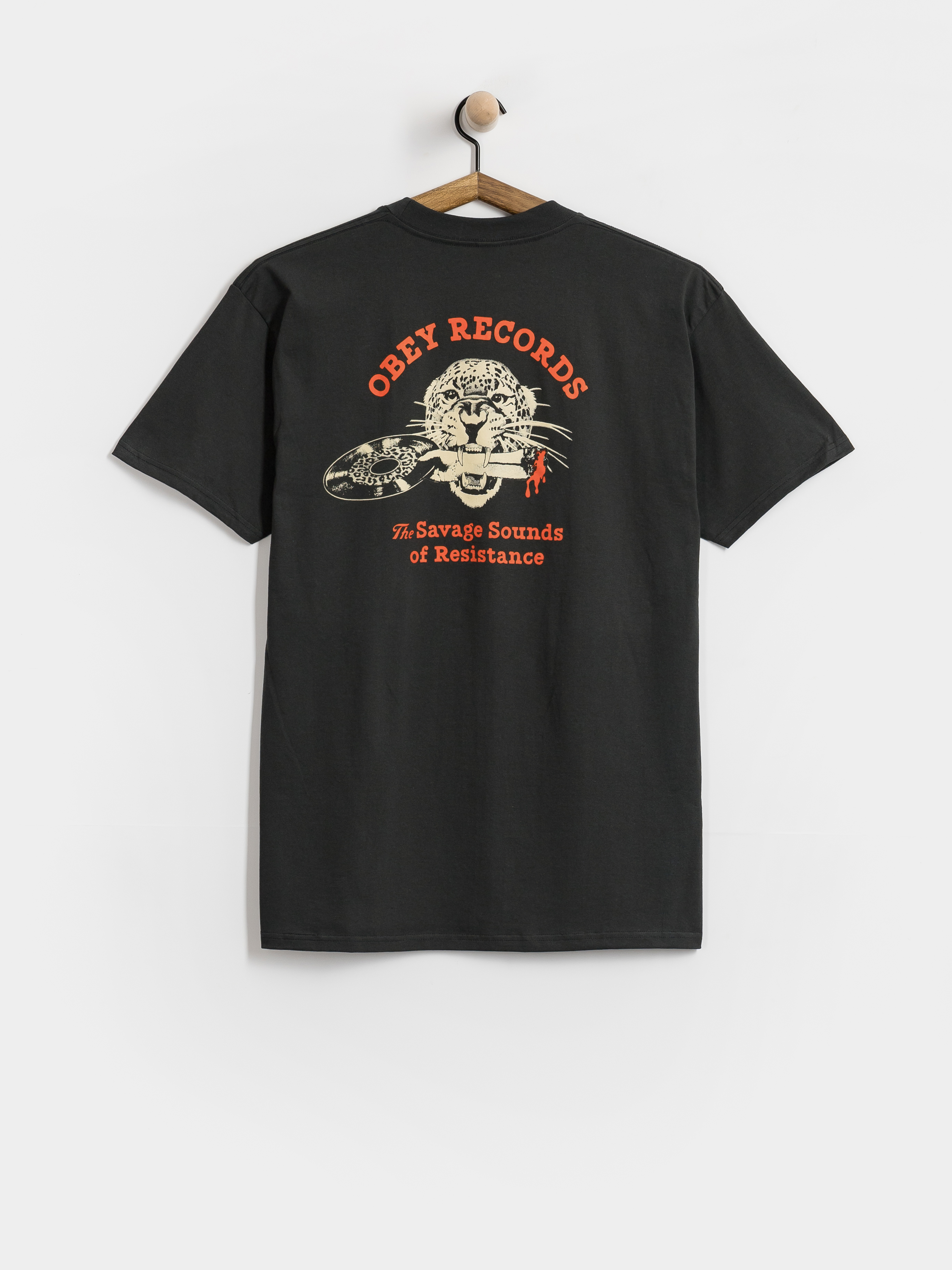OBEY Savage Sounds Leopard T-Shirt