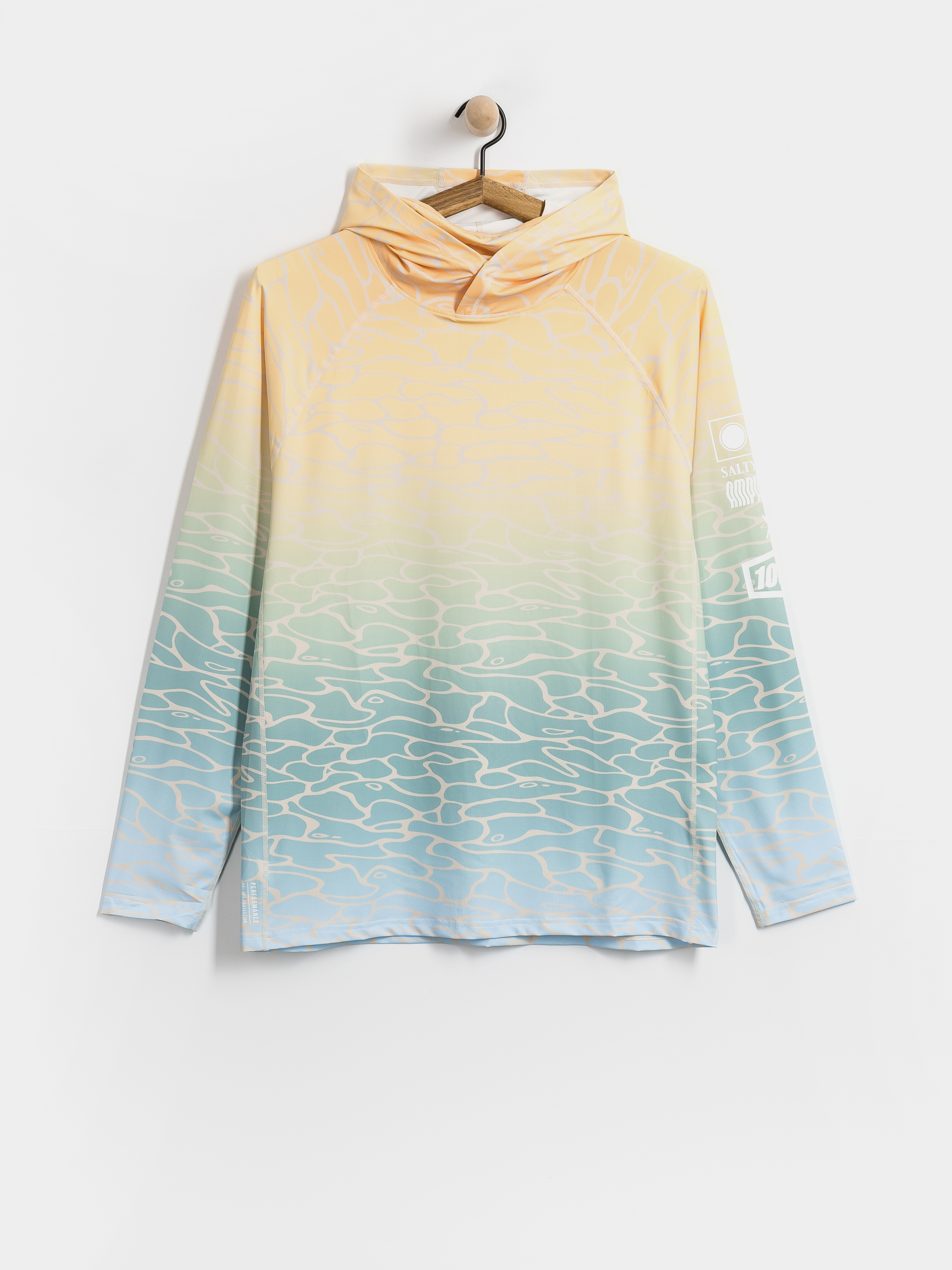 Salty Crew Glare Uv Hoodie Sun Protect Longsleeve (dawn)