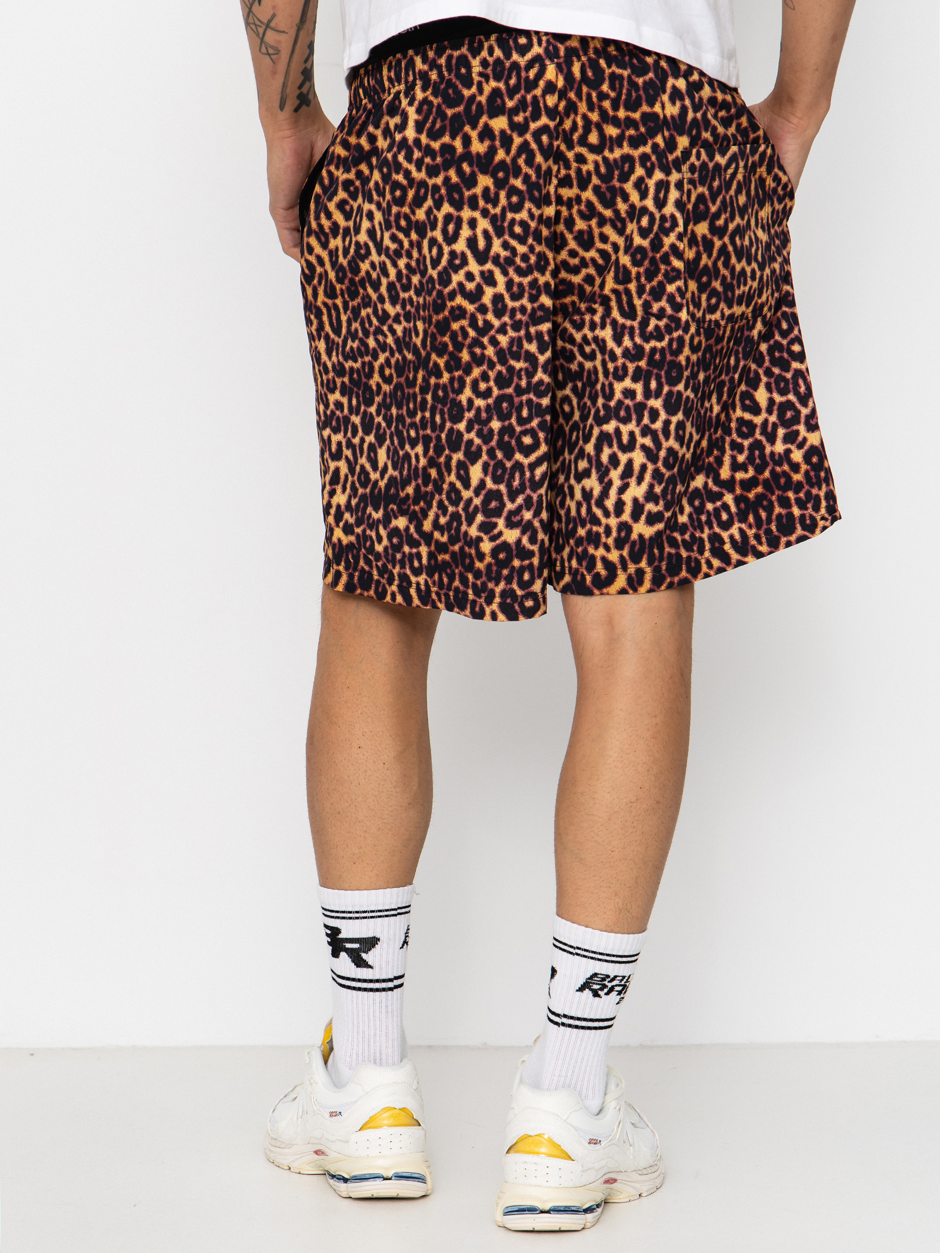HUF 89 Printed Easy Shorts (brown)
