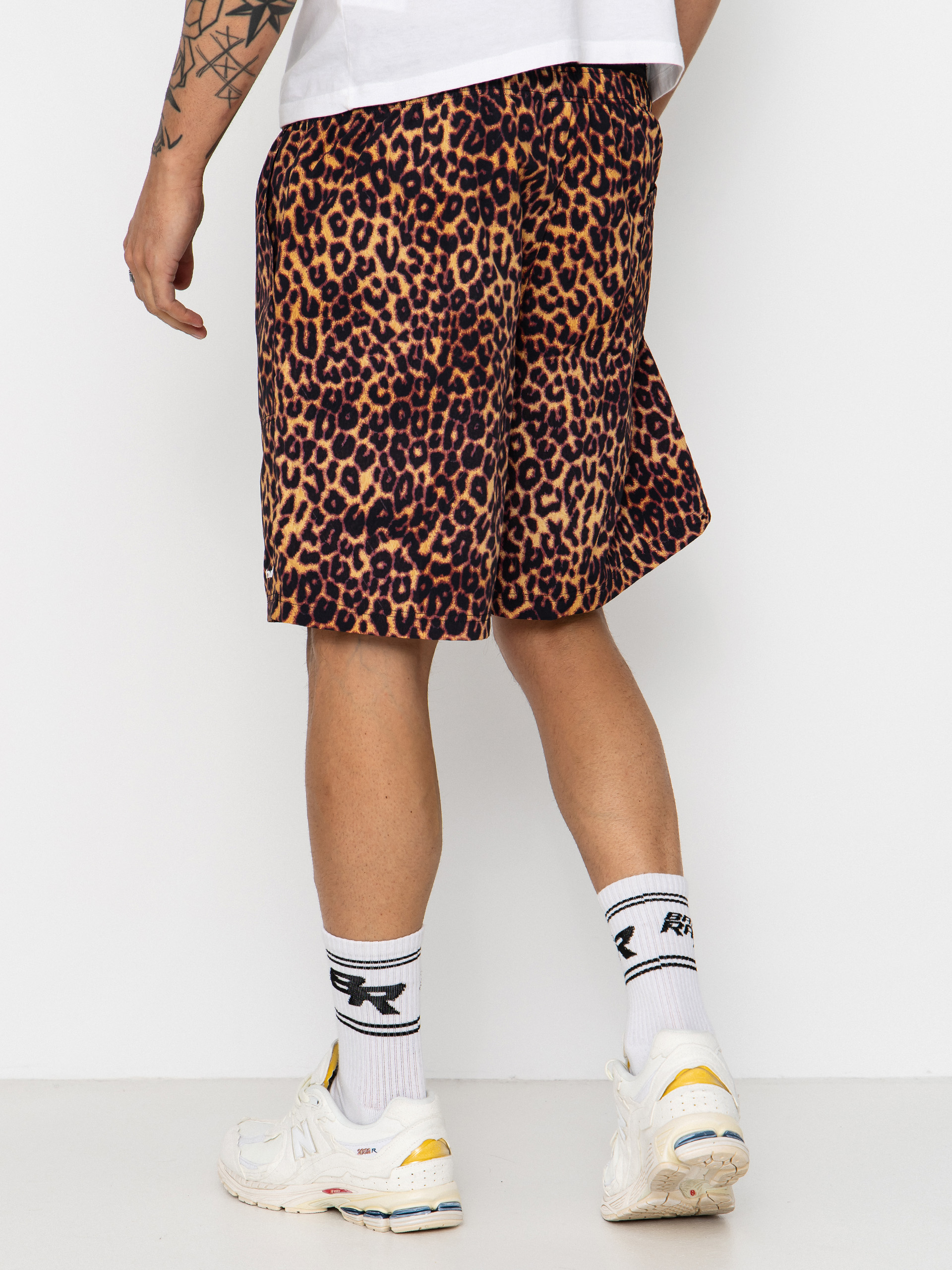 HUF 89 Printed Easy Shorts (brown)