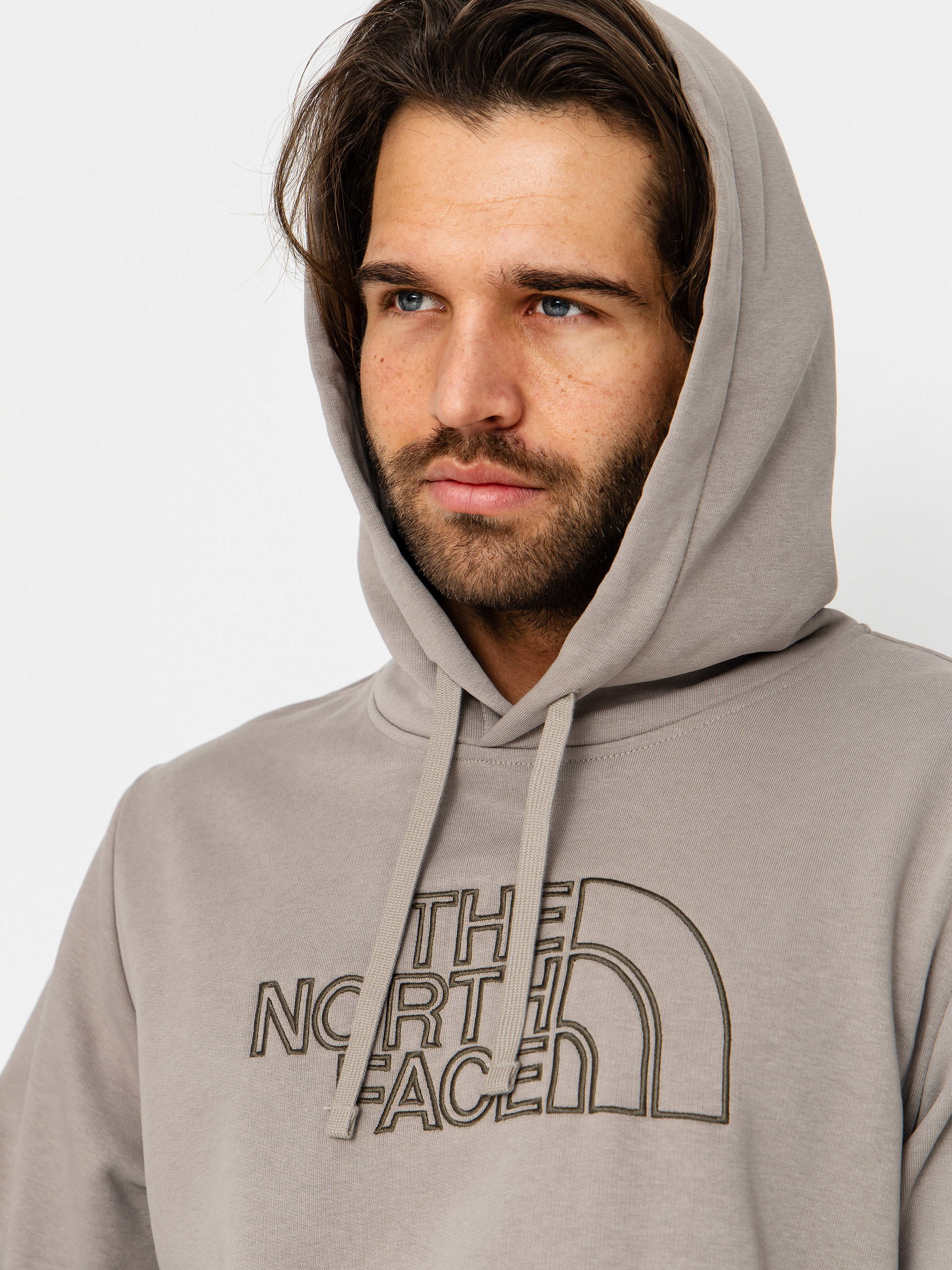 The North Face Drew Peak Light HD Hoodie (stone slab/new)