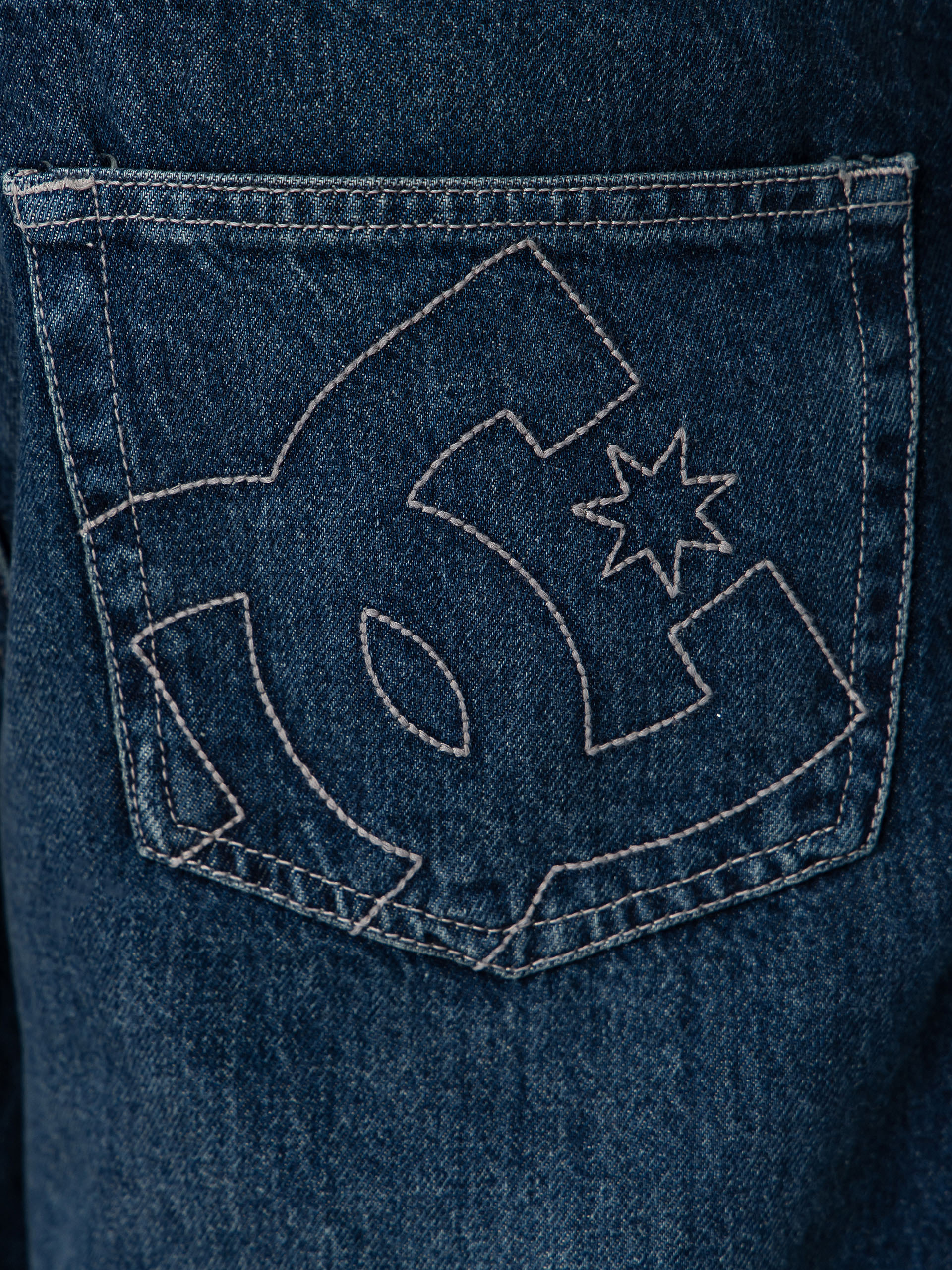 DC Worker Baggy Denim Double That Pants (dark denim)