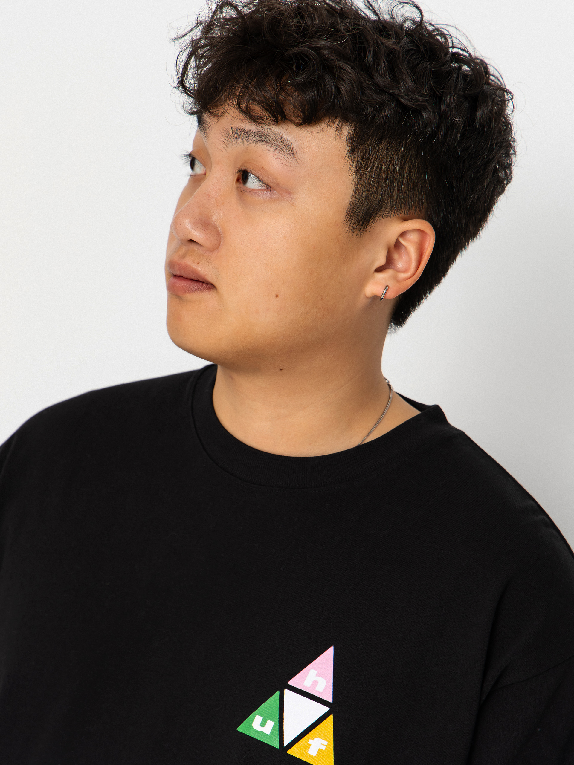 HUF Longsleeve Prism Tt (black)