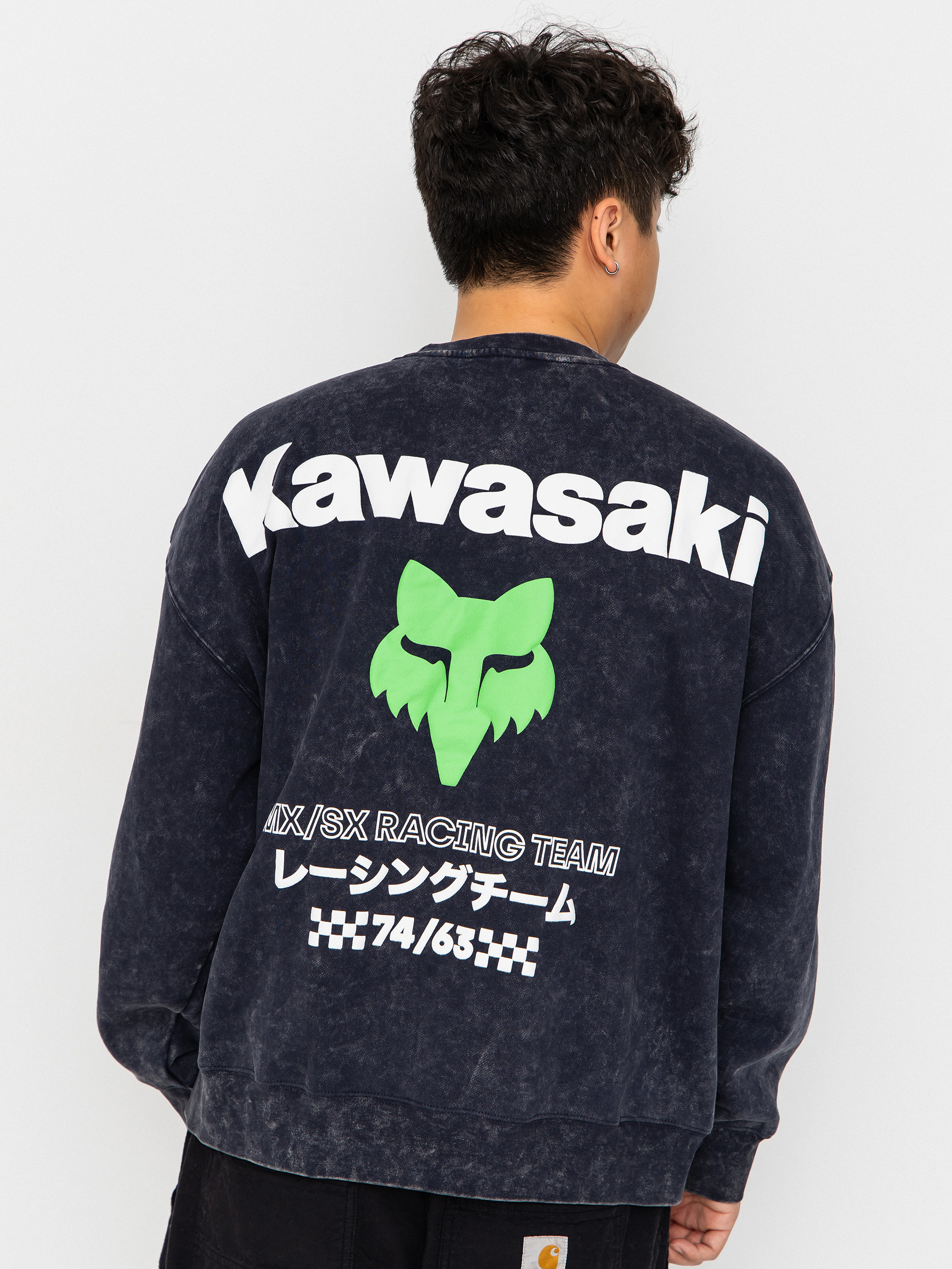 Fox Sweatshirt Kawi Heavyweight (midnight)