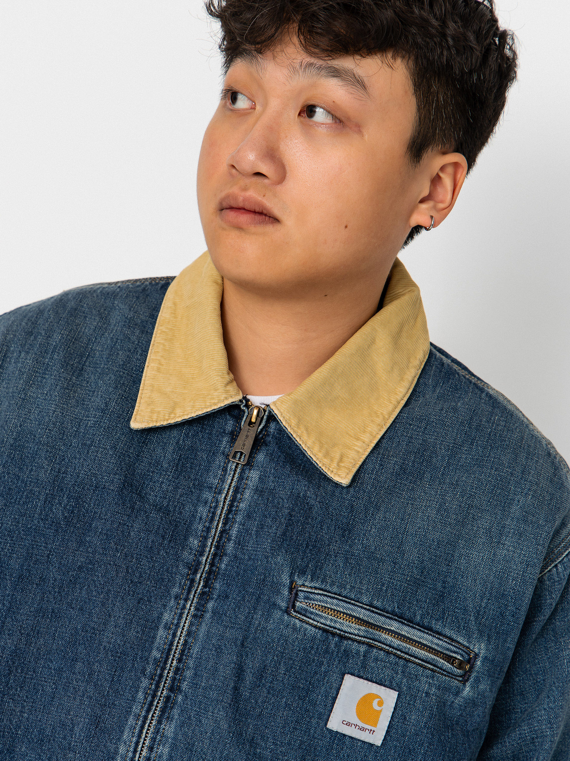 Carhartt WIP Jacket OG Detroit (blue/dusty h brown)