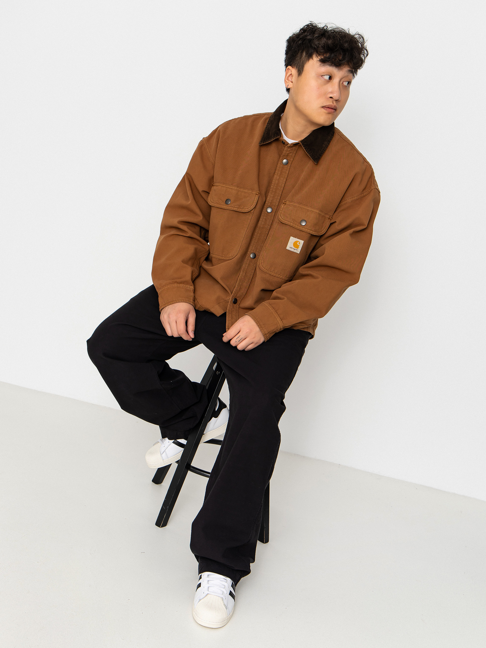 Carhartt WIP Prescott Jacke (hamilton brown/tobacco)