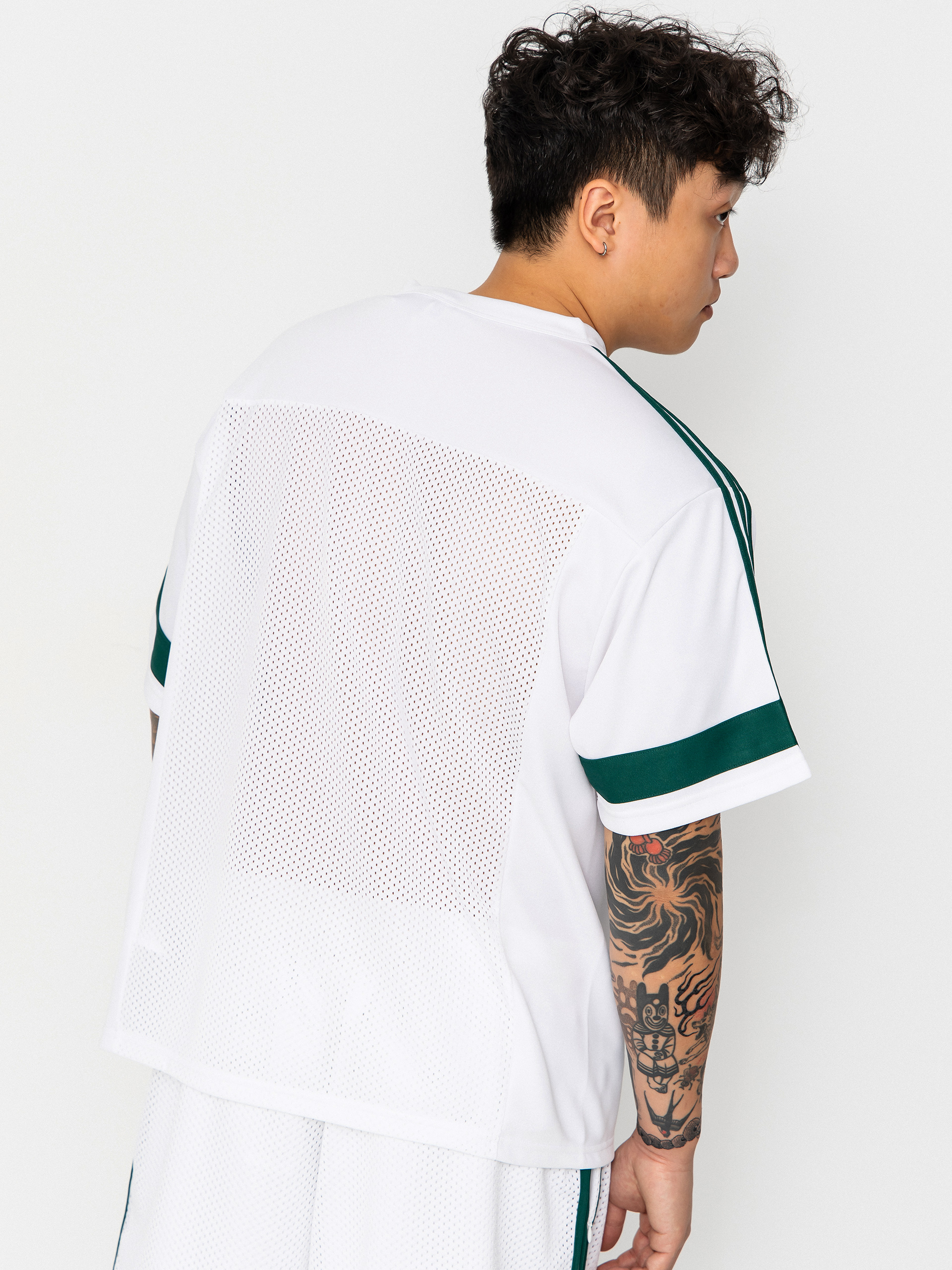 adidas Tyshawn Jrsy T-Shirt (white/cgreen)