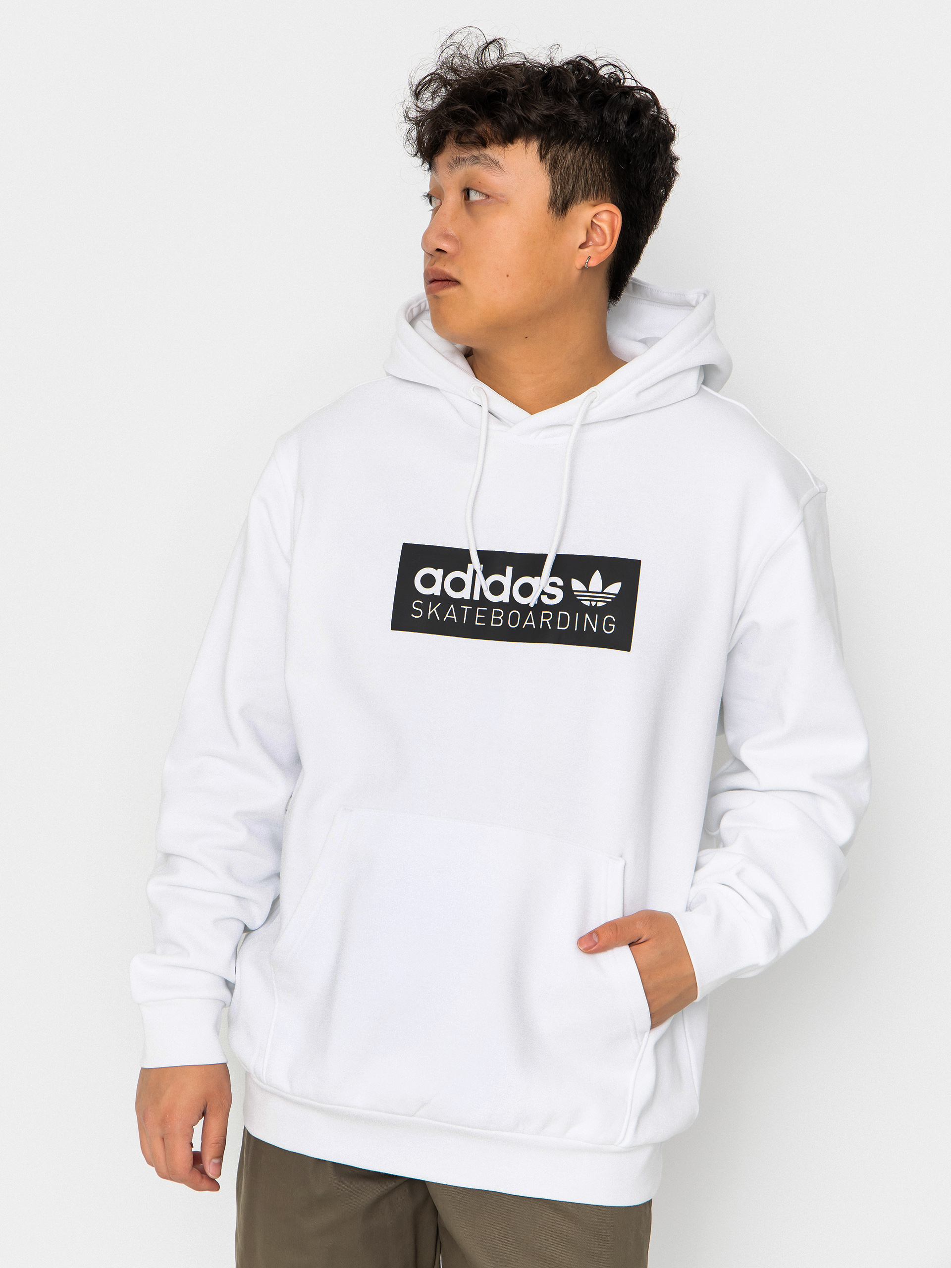 adidas Skt Logo HD Hoodie (white)