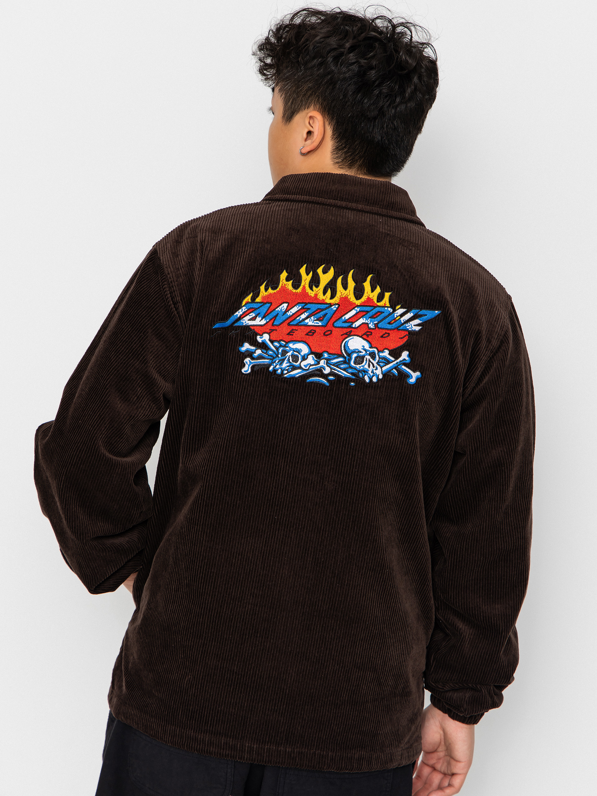 Santa Cruz Salba Voodoo Pit Coach Jacke (coffee)
