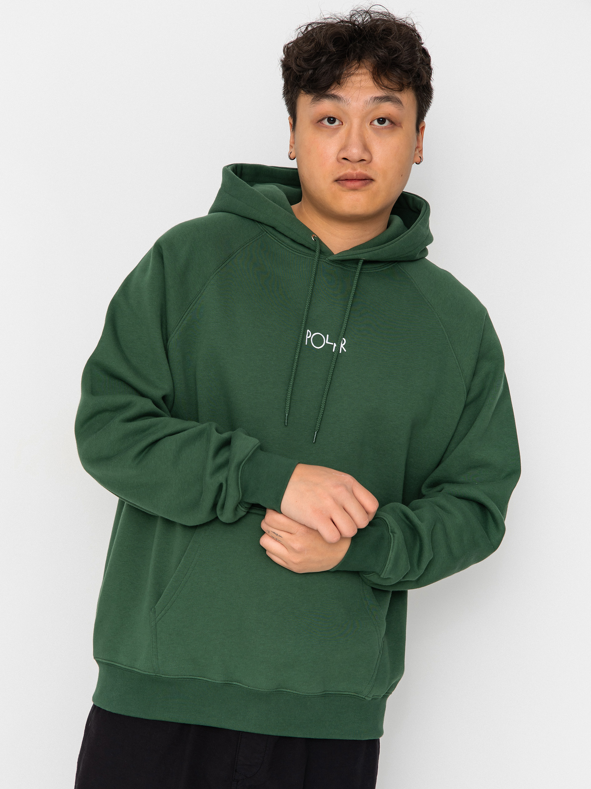 Polar Skate Default HD Hoodie (forest green)