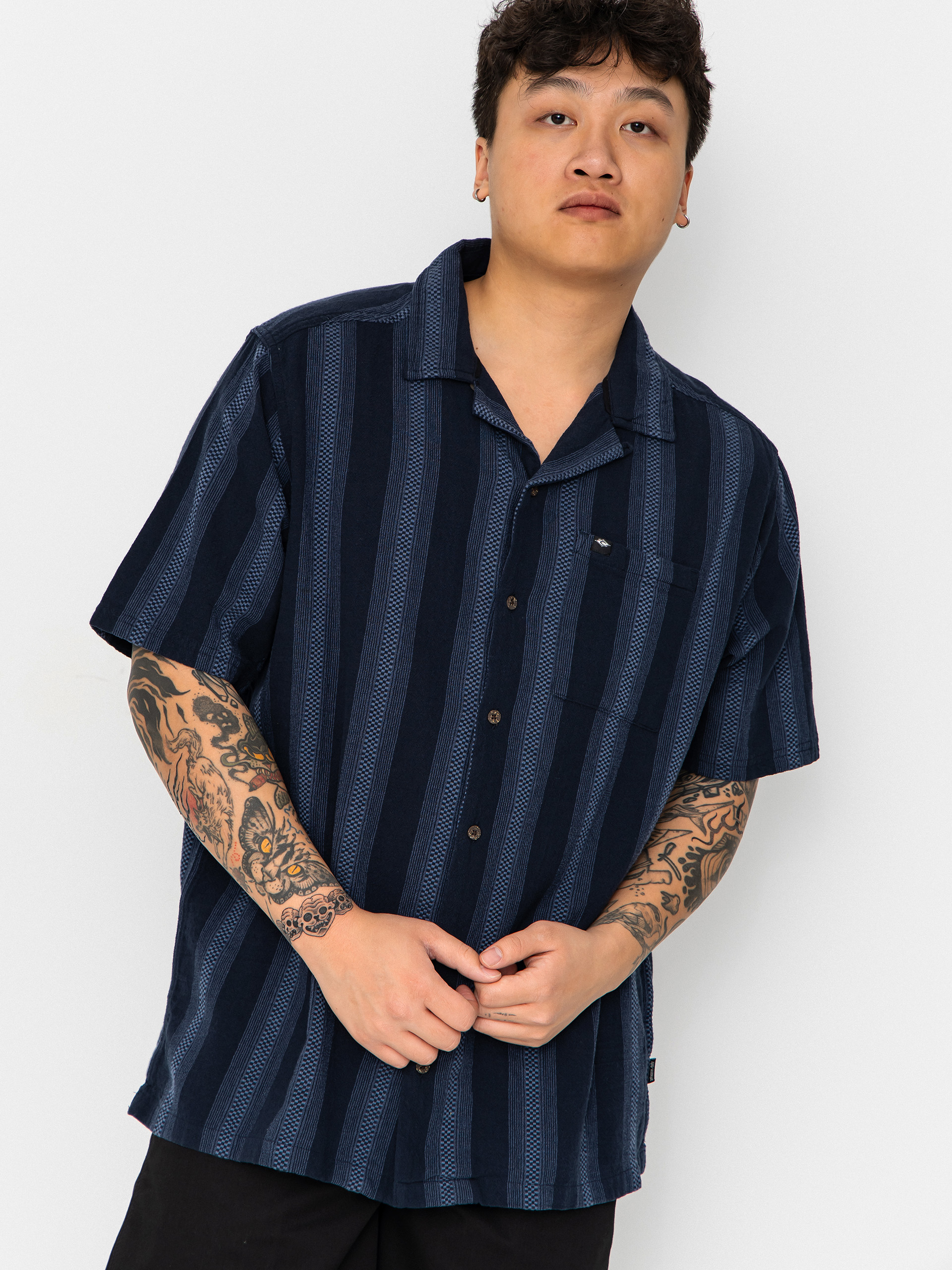 Rip Curl Classic Surf Weaver Shirt - navy blue (dark navy)