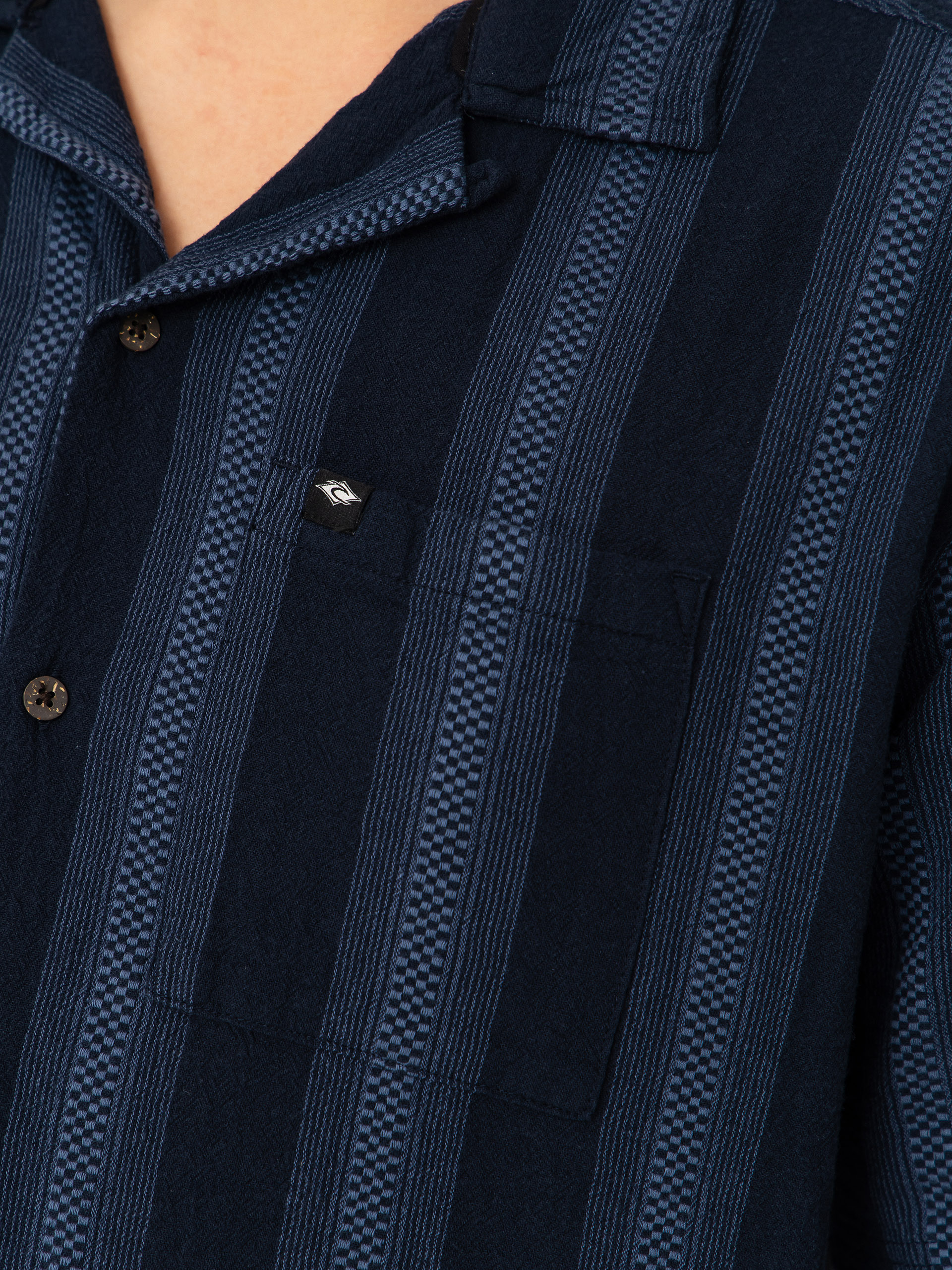 Rip Curl Classic Surf Weaver Shirt (dark navy)