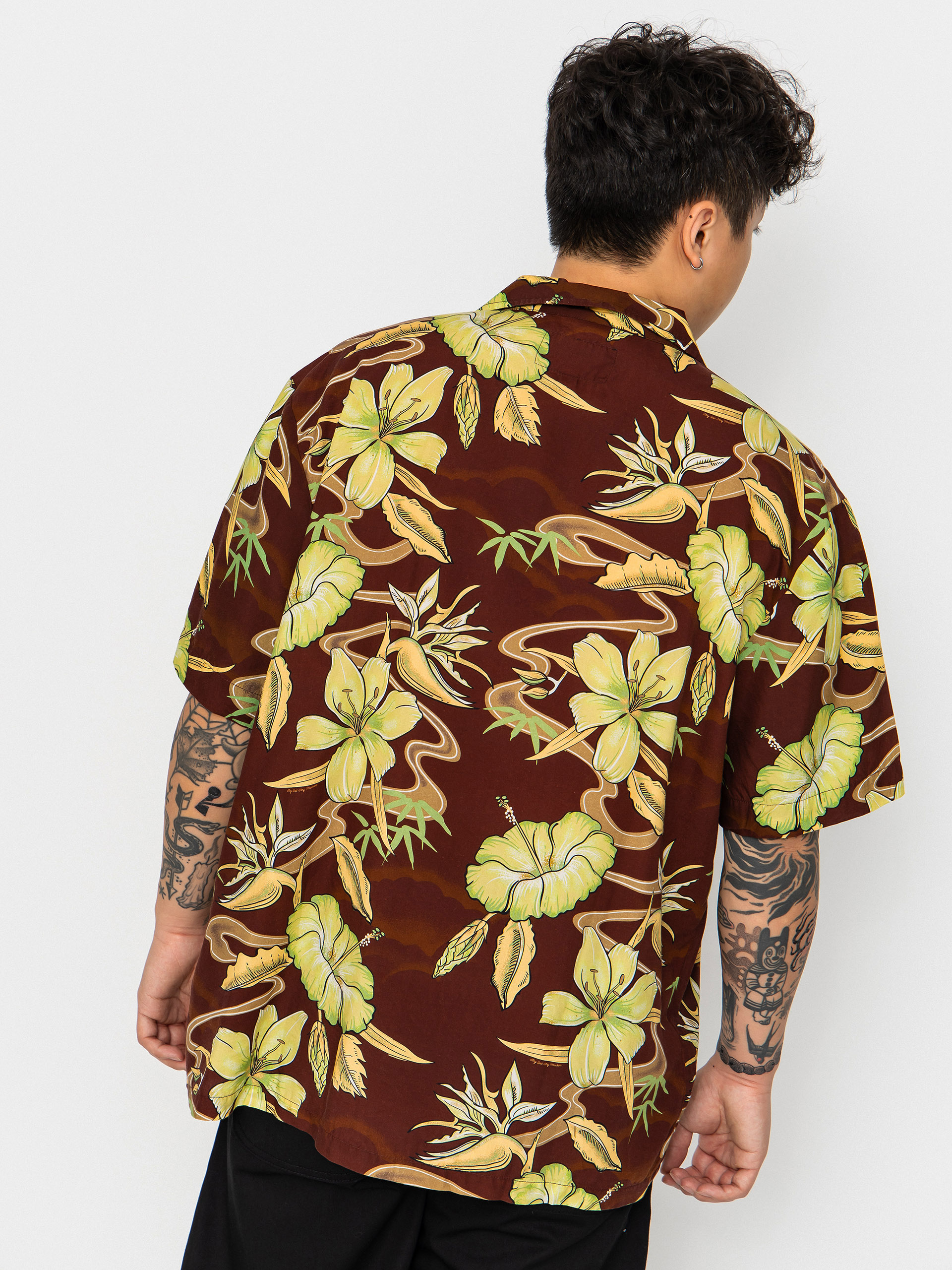 Deus Ex Machina Hemd Broadus (brown)