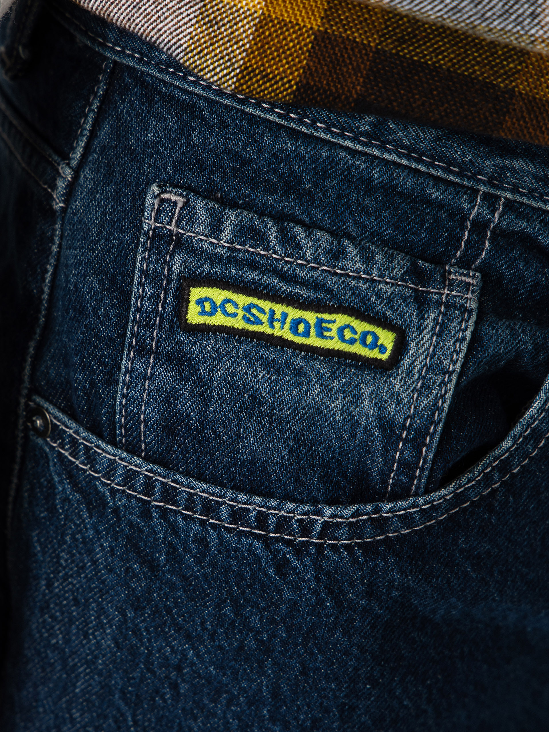 DC Worker Baggy Denim Double That Hose (dark denim)