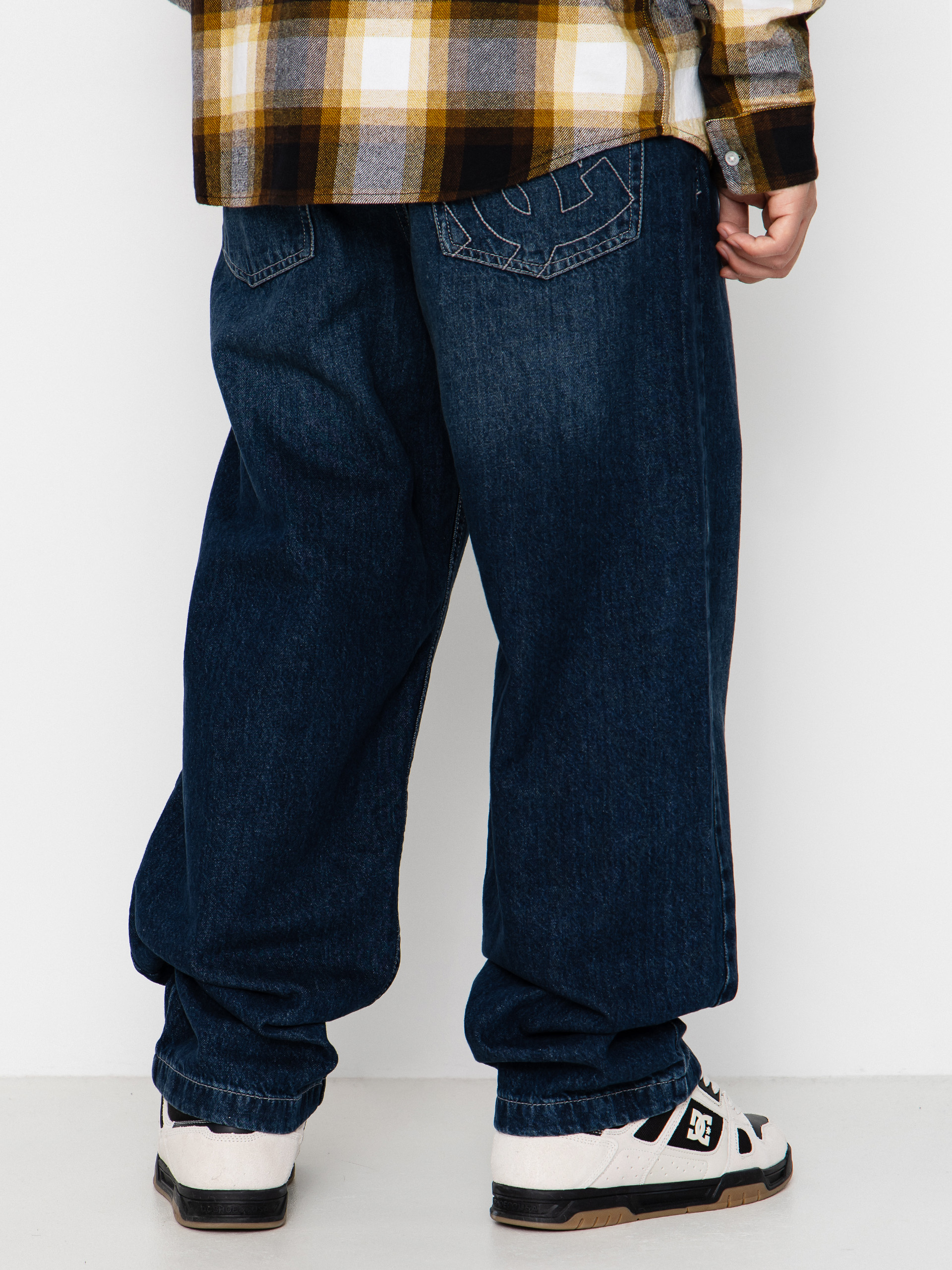 DC Worker Baggy Denim Double That Pants (dark denim)