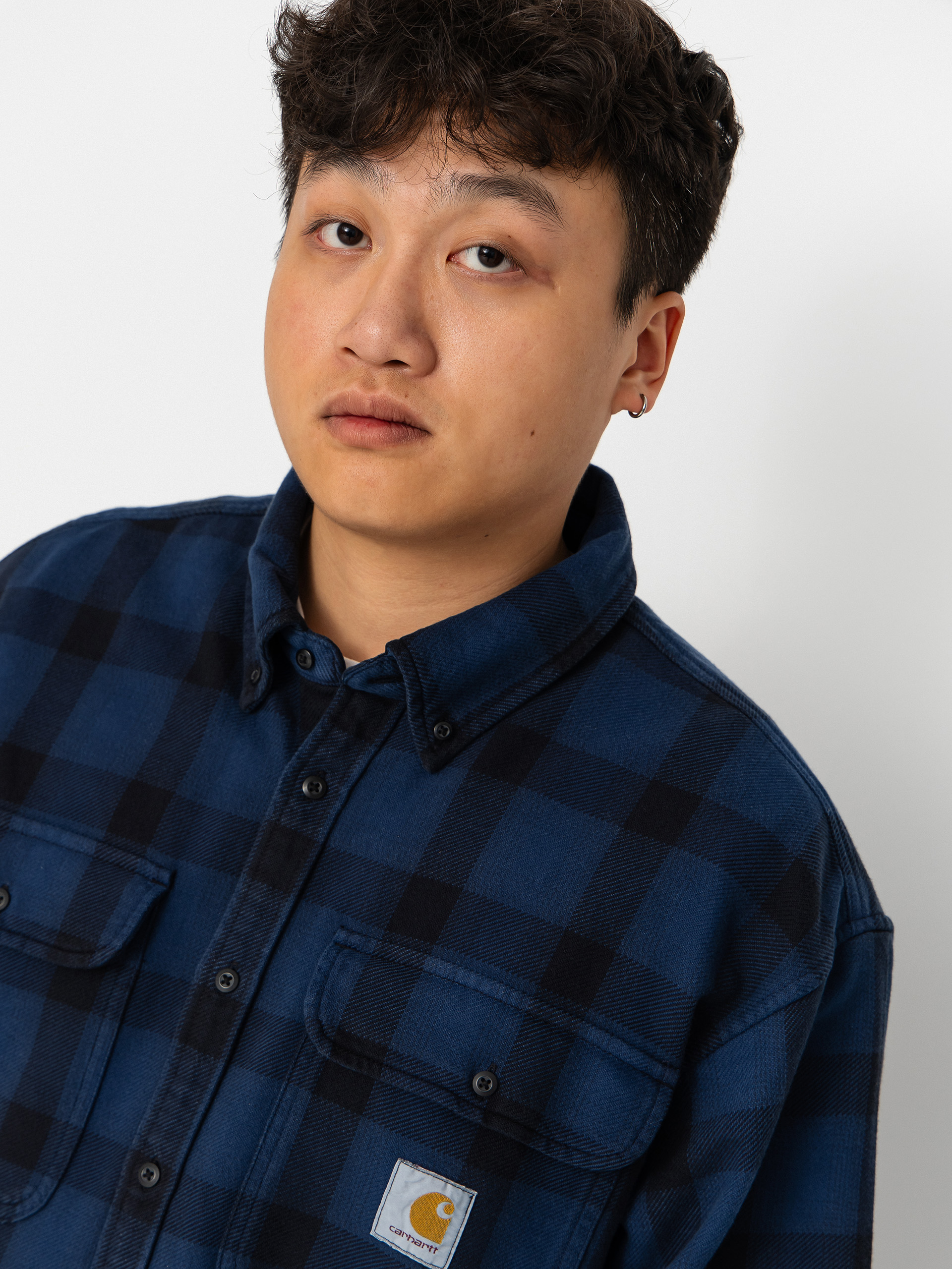 Carhartt WIP Edmands Hemd (edmands check/natural/jupiter)
