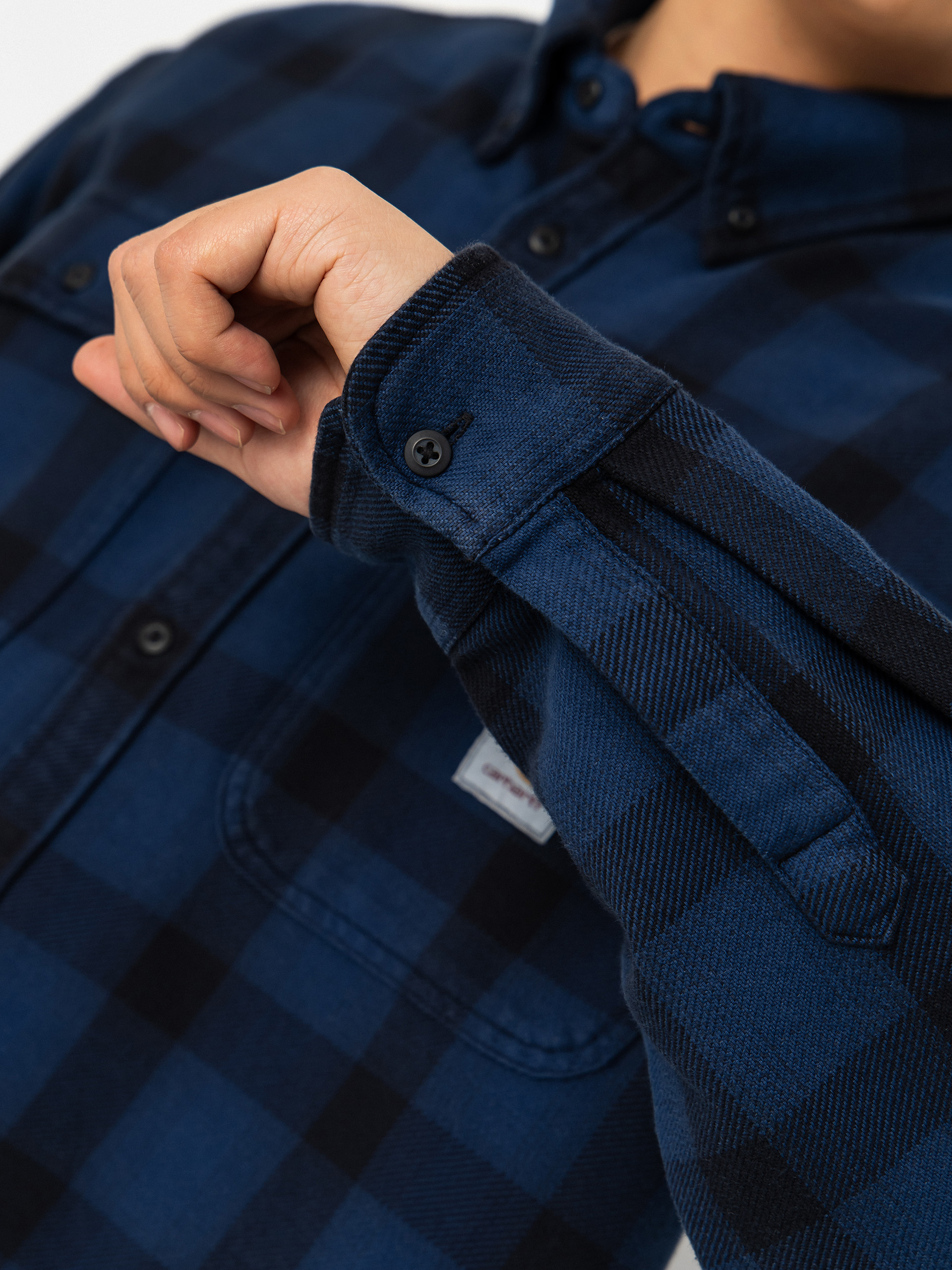 Carhartt WIP Edmands Shirt (edmands check/natural/jupiter)