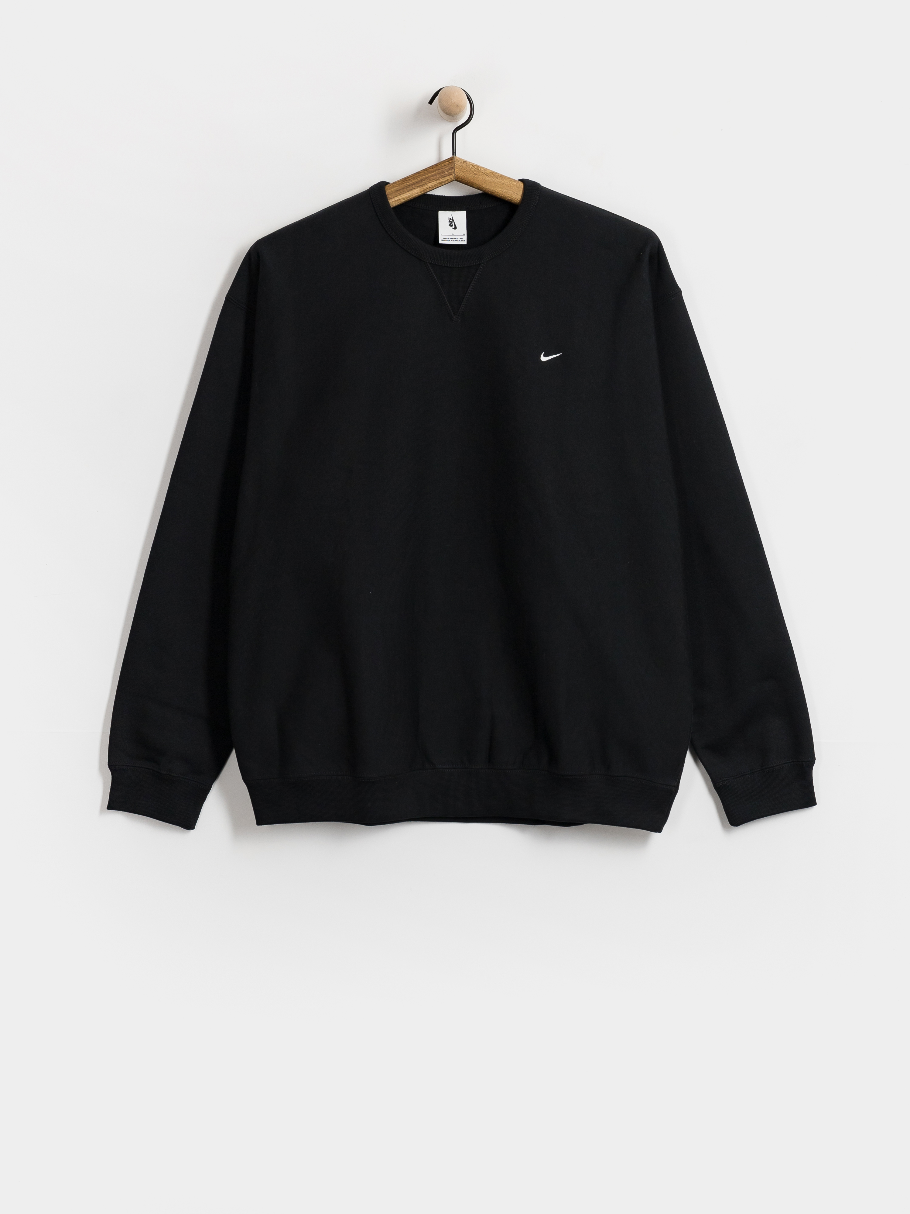 Nike SB Solo Swoosh Sweatshirt (black/white)