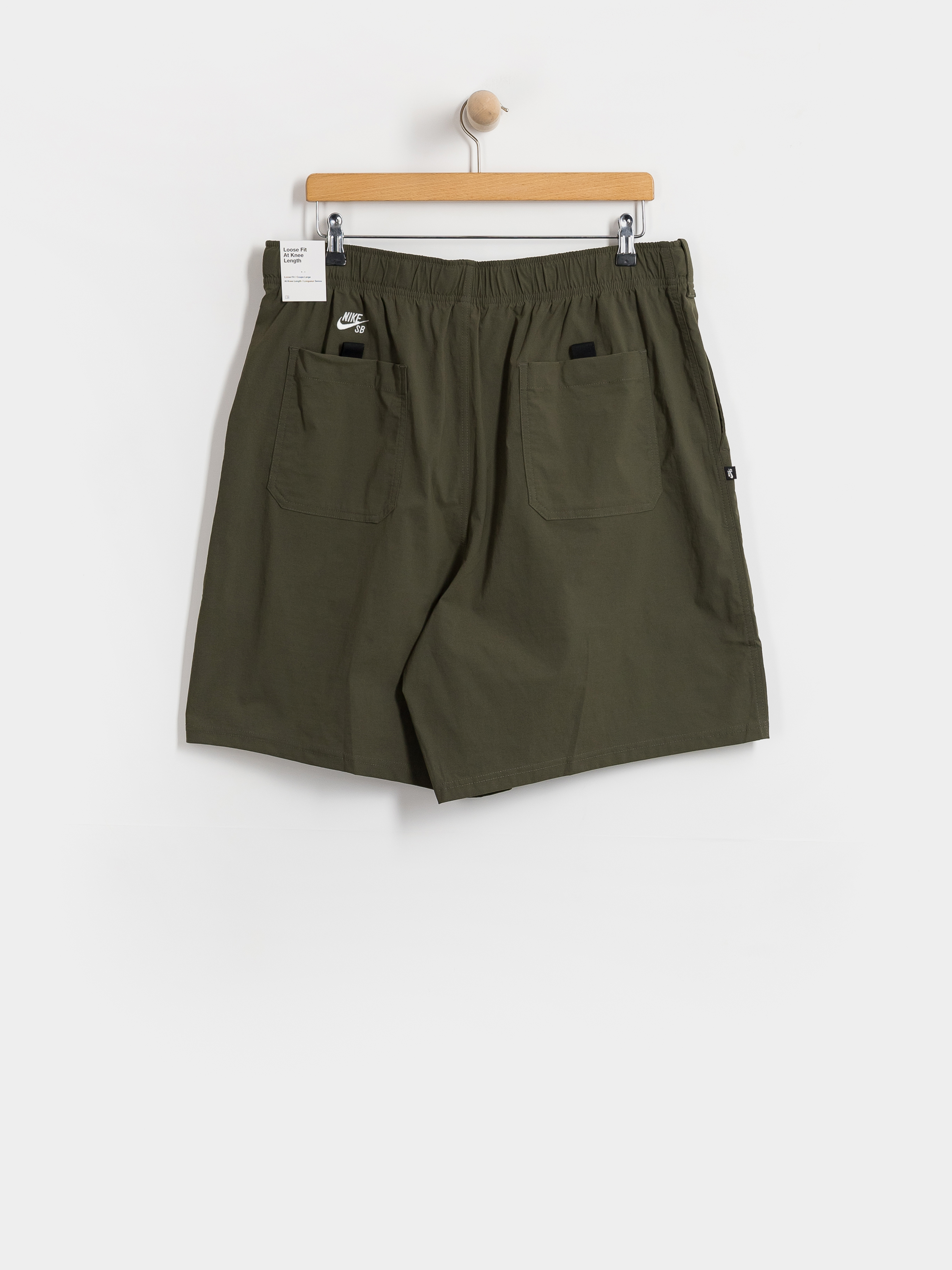 Nike SB Shorts 9er (cargo khaki/white)