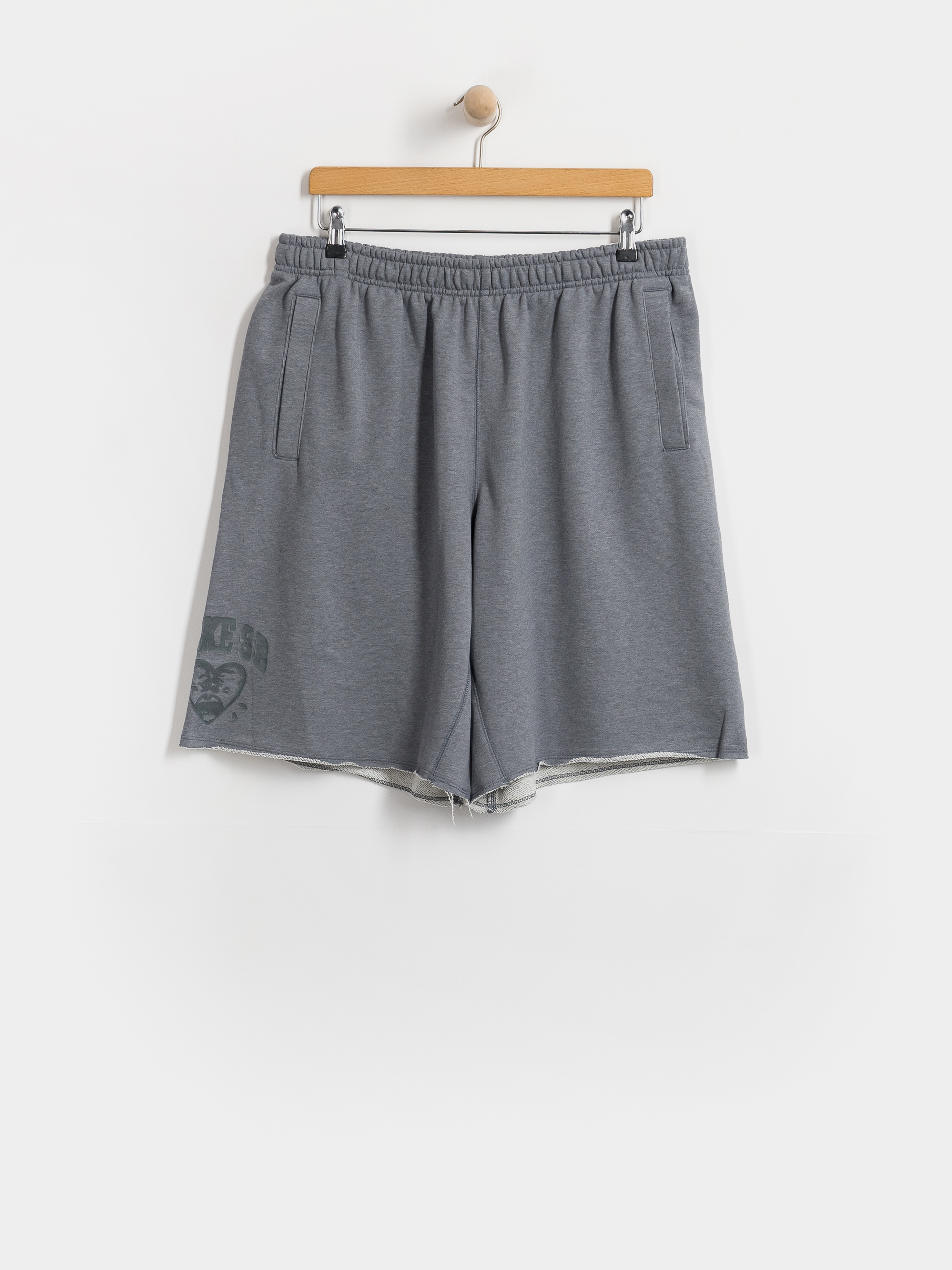 Nike SB Shorts Gfx Flc (cool grey/htr/white)