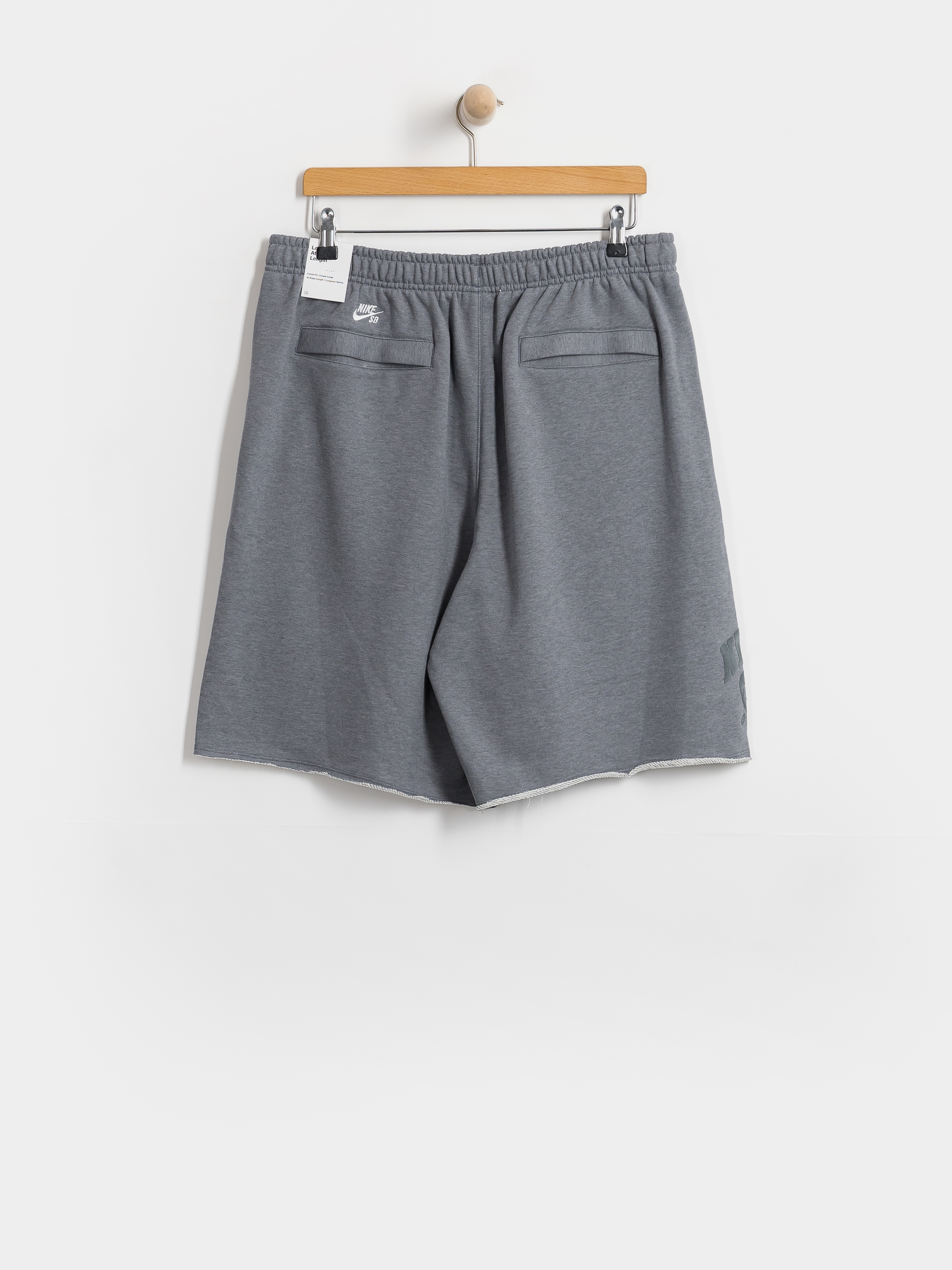 Nike SB Shorts Gfx Flc (cool grey/htr/white)