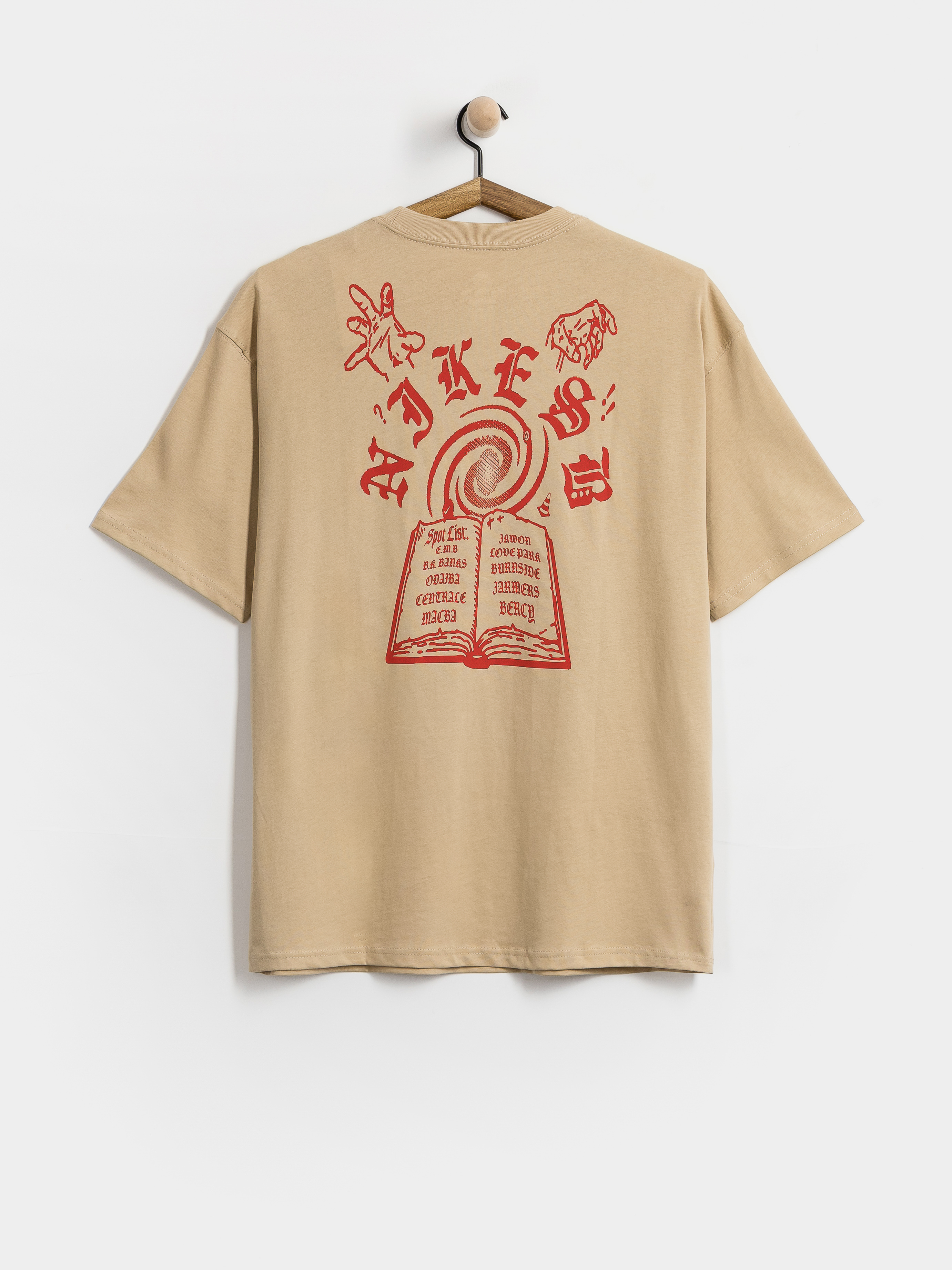 Nike SB T-Shirt Skate Spots (linen)
