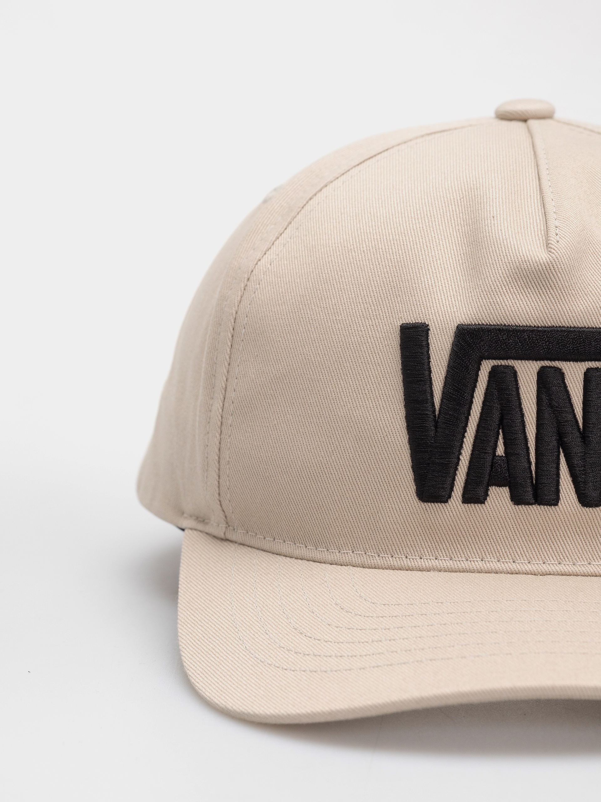 Vans Stretch Logo Snapback Cap (oatmeal)