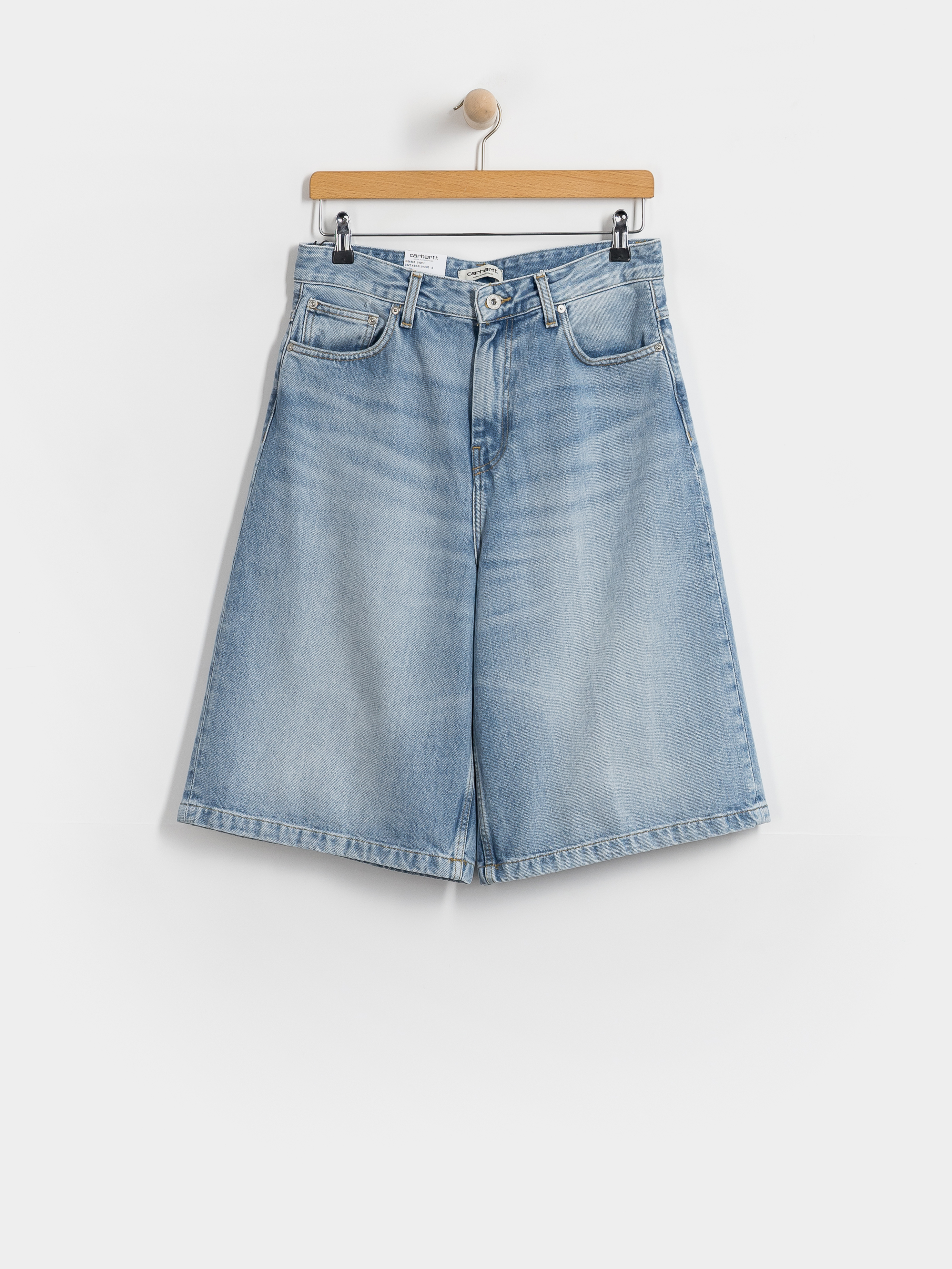Carhartt WIP Belmont Wmn Shorts (blue heavy worn bleached)