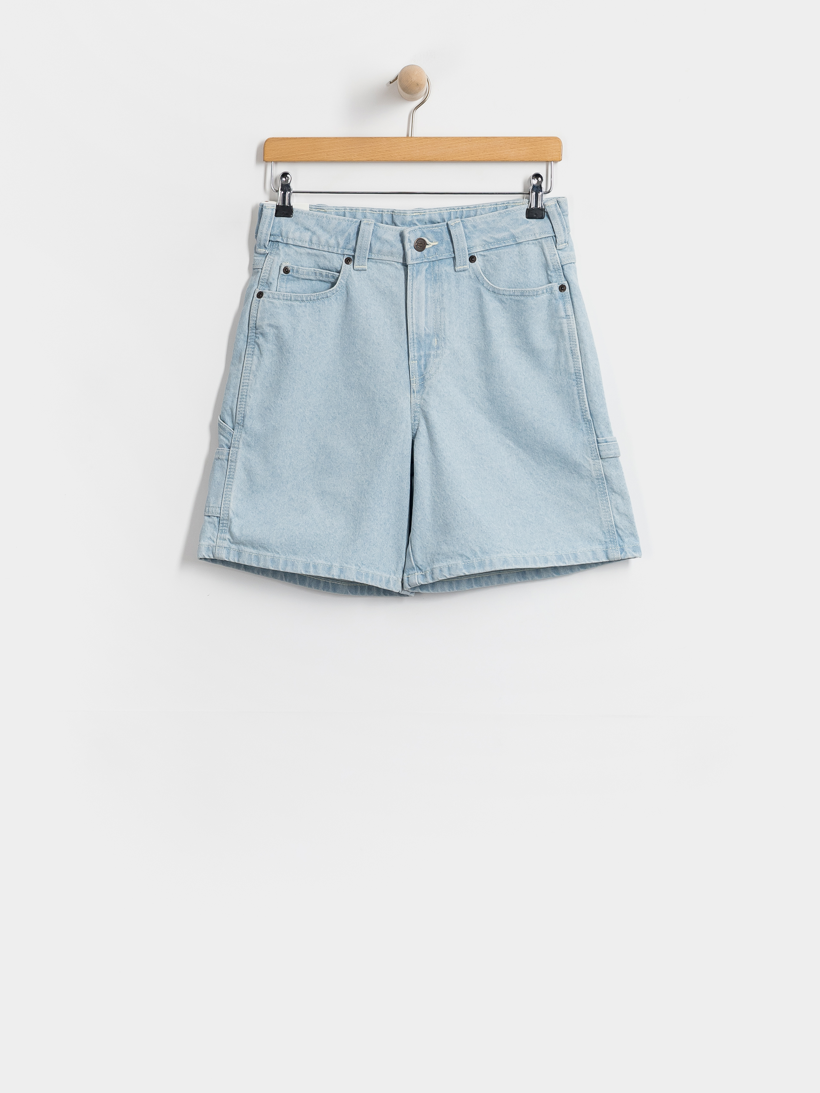 Dickies 993 7 Inch Carpenter Wmn Shorts (vintage aged blue)
