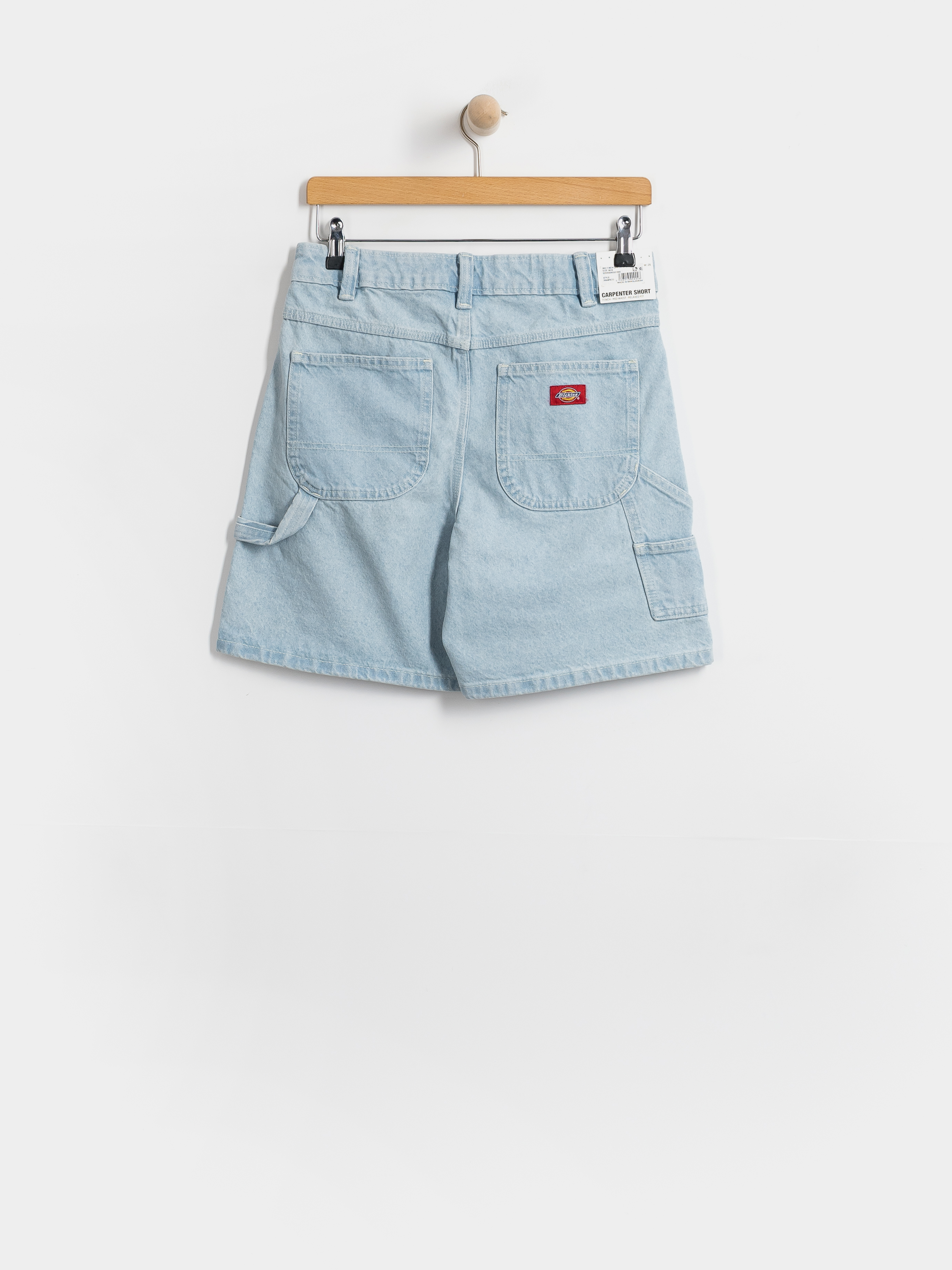 Dickies 993 7 Inch Carpenter Wmn Shorts (vintage aged blue)