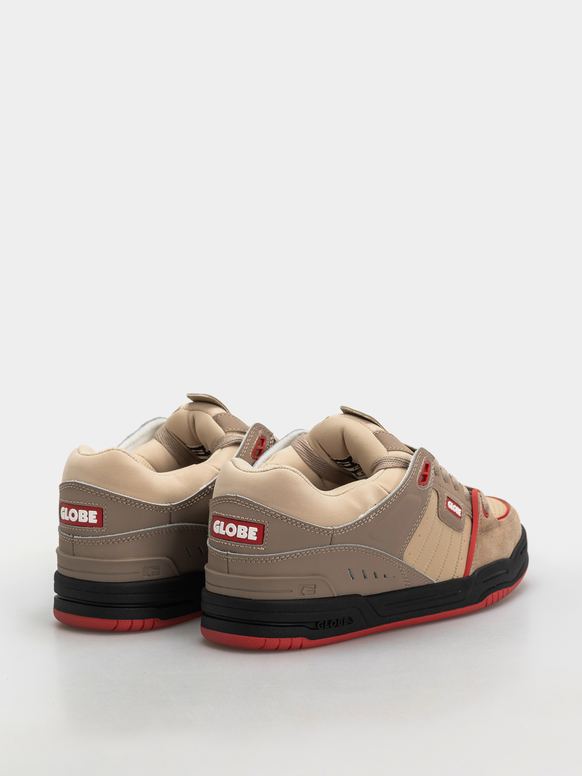 Globe Fusion Schuhe (khaki/red)