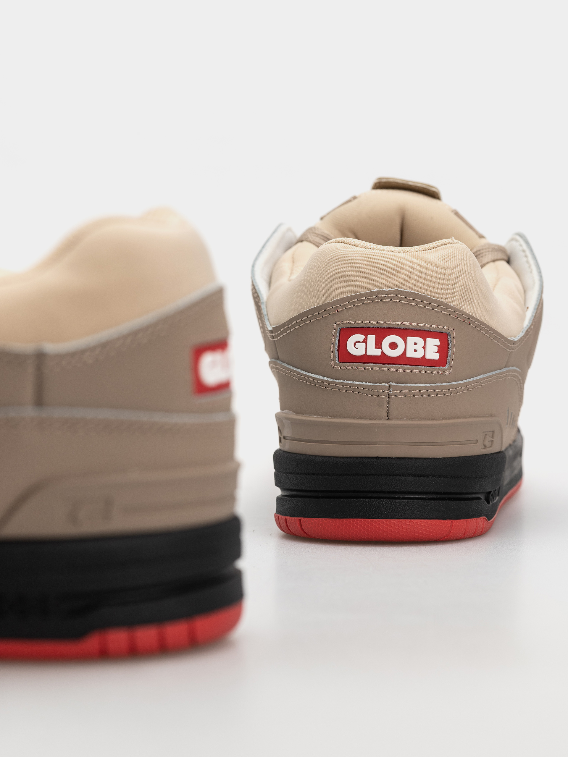 Globe Fusion Schuhe (khaki/red)