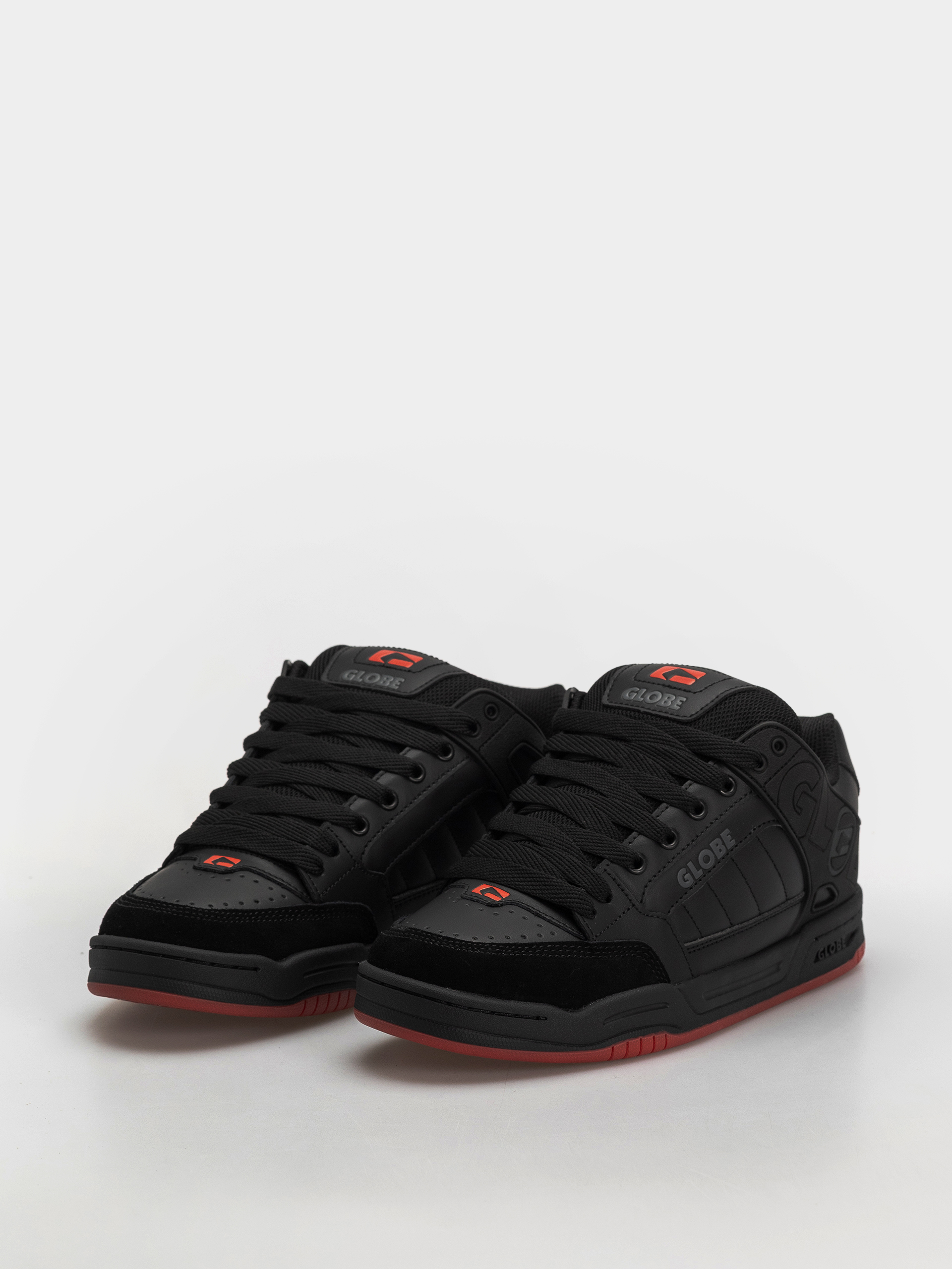 Globe Tilt Shoes (black/red/charcoal)