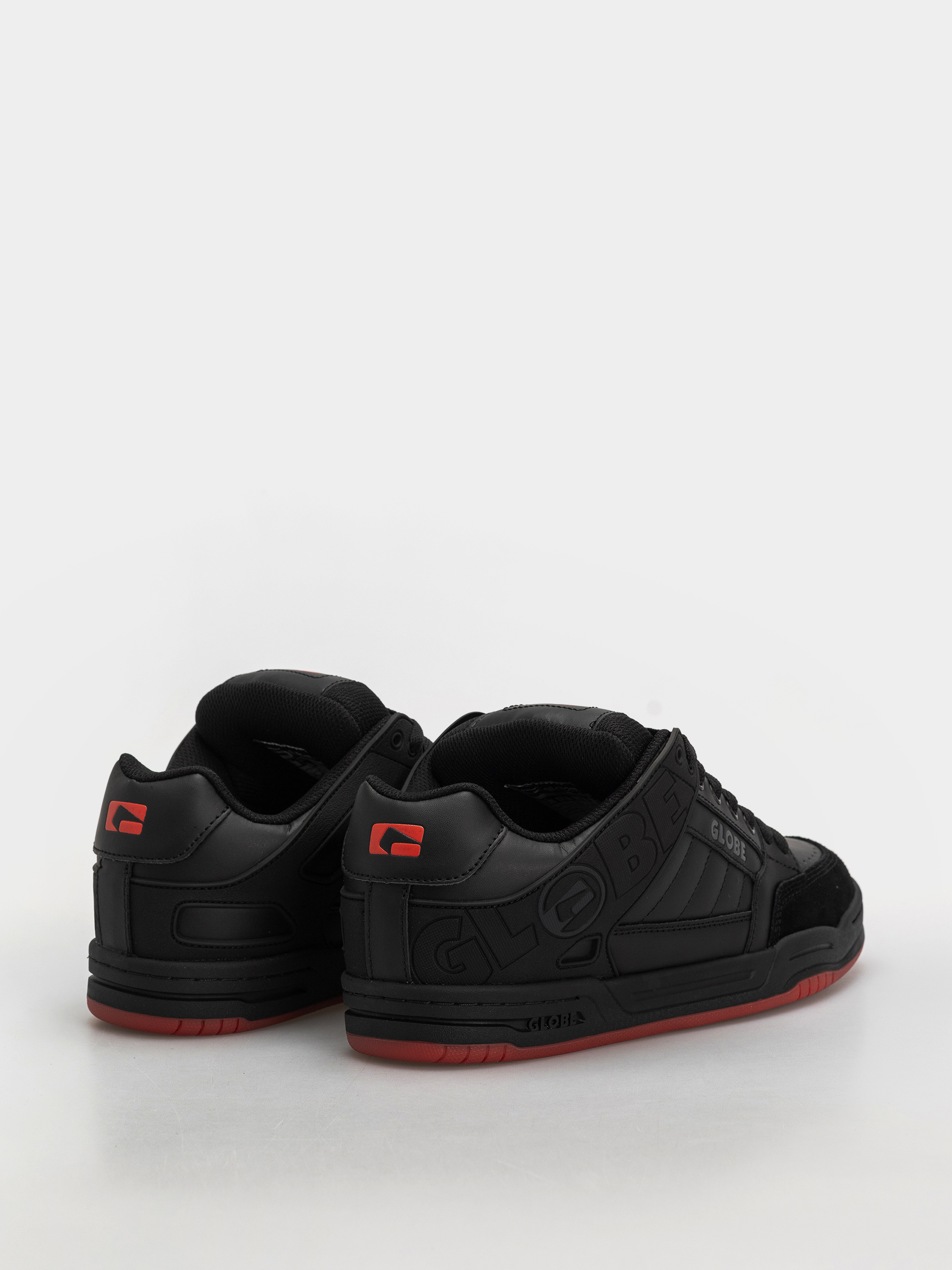 Globe Tilt Schuhe (black/red/charcoal)
