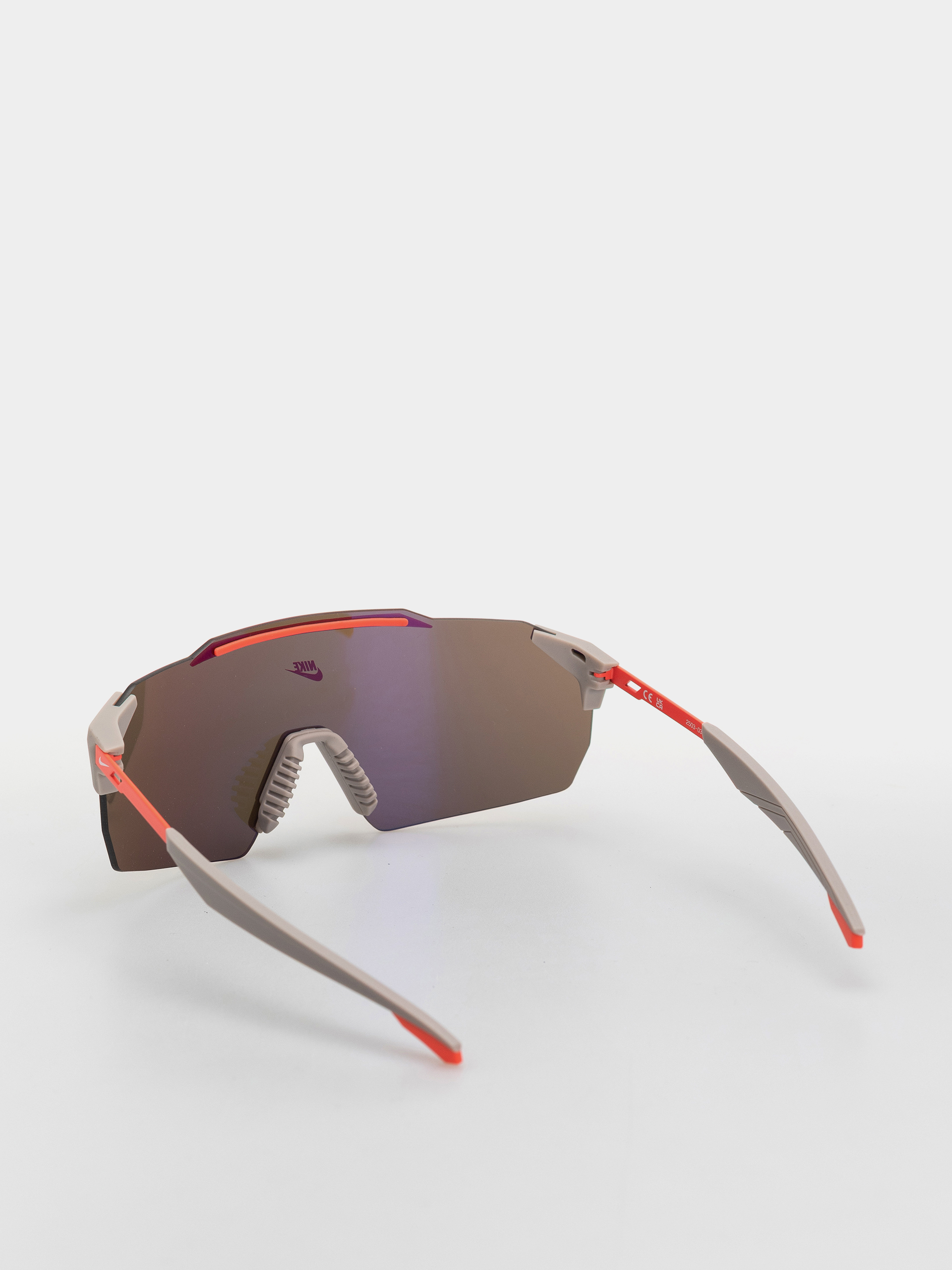 Nike Limitless Shield Sonnenbrille (college grey/orange mirror)
