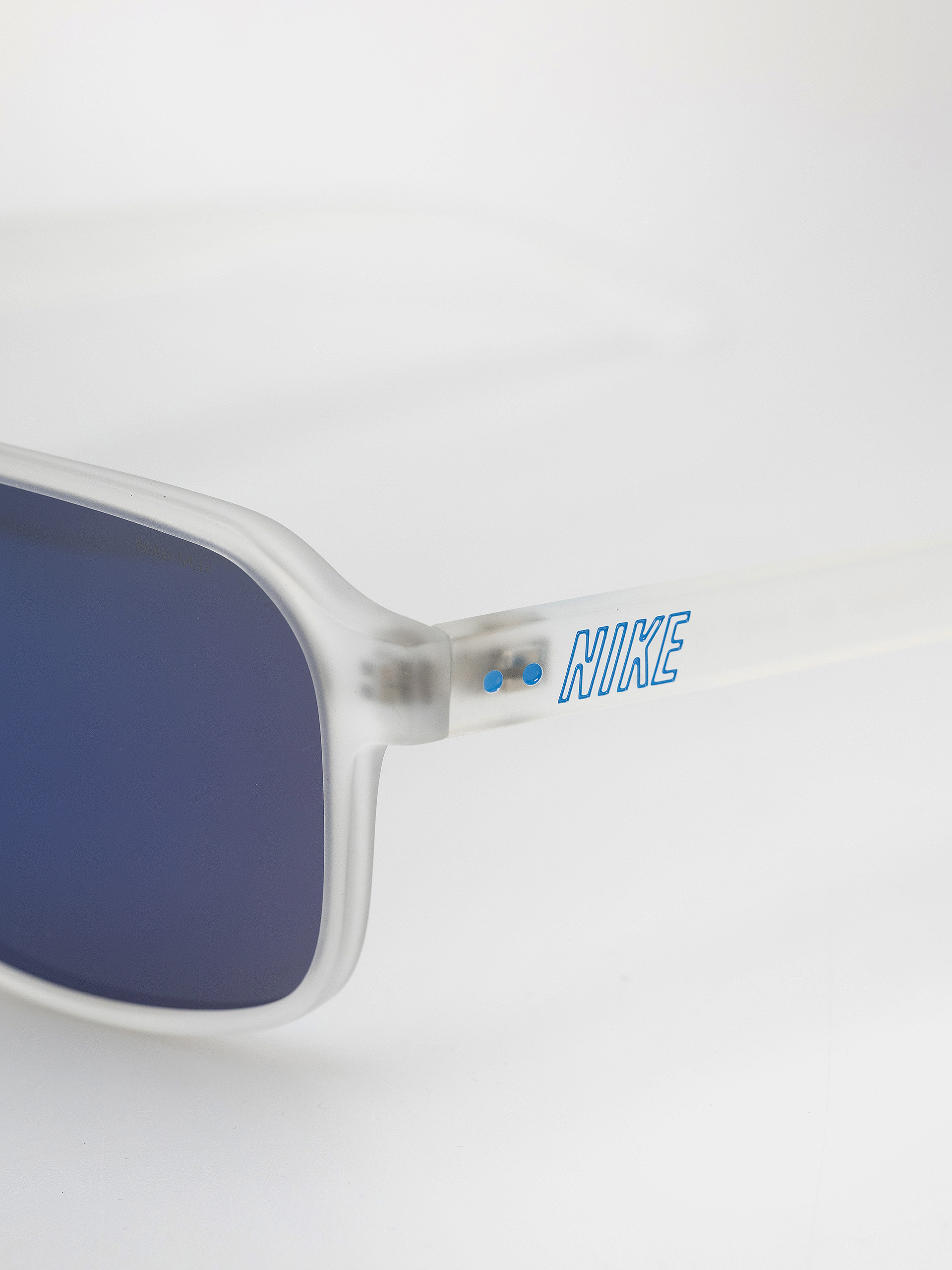 Nike Vintage Flyer Sunglasses (matte clear/blue mirror)