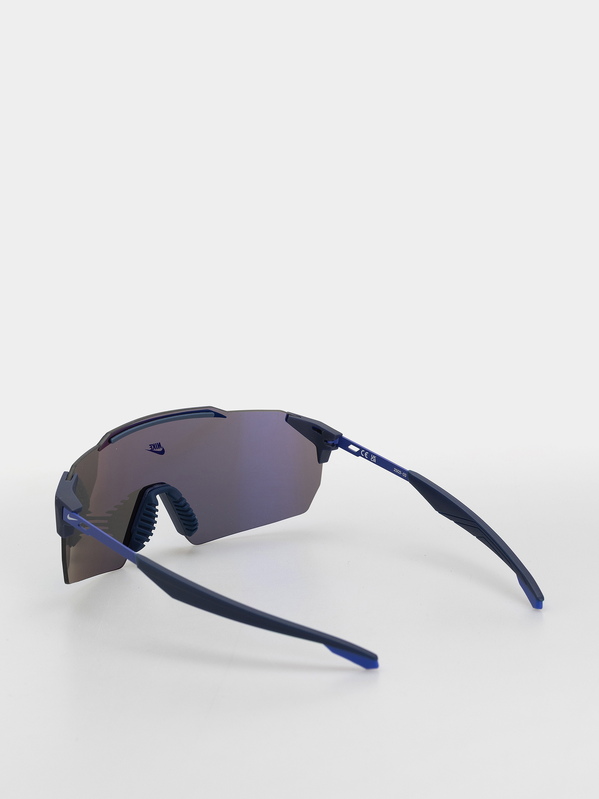Nike Limitless Shield Sonnenbrille (blue void/blue mirror)
