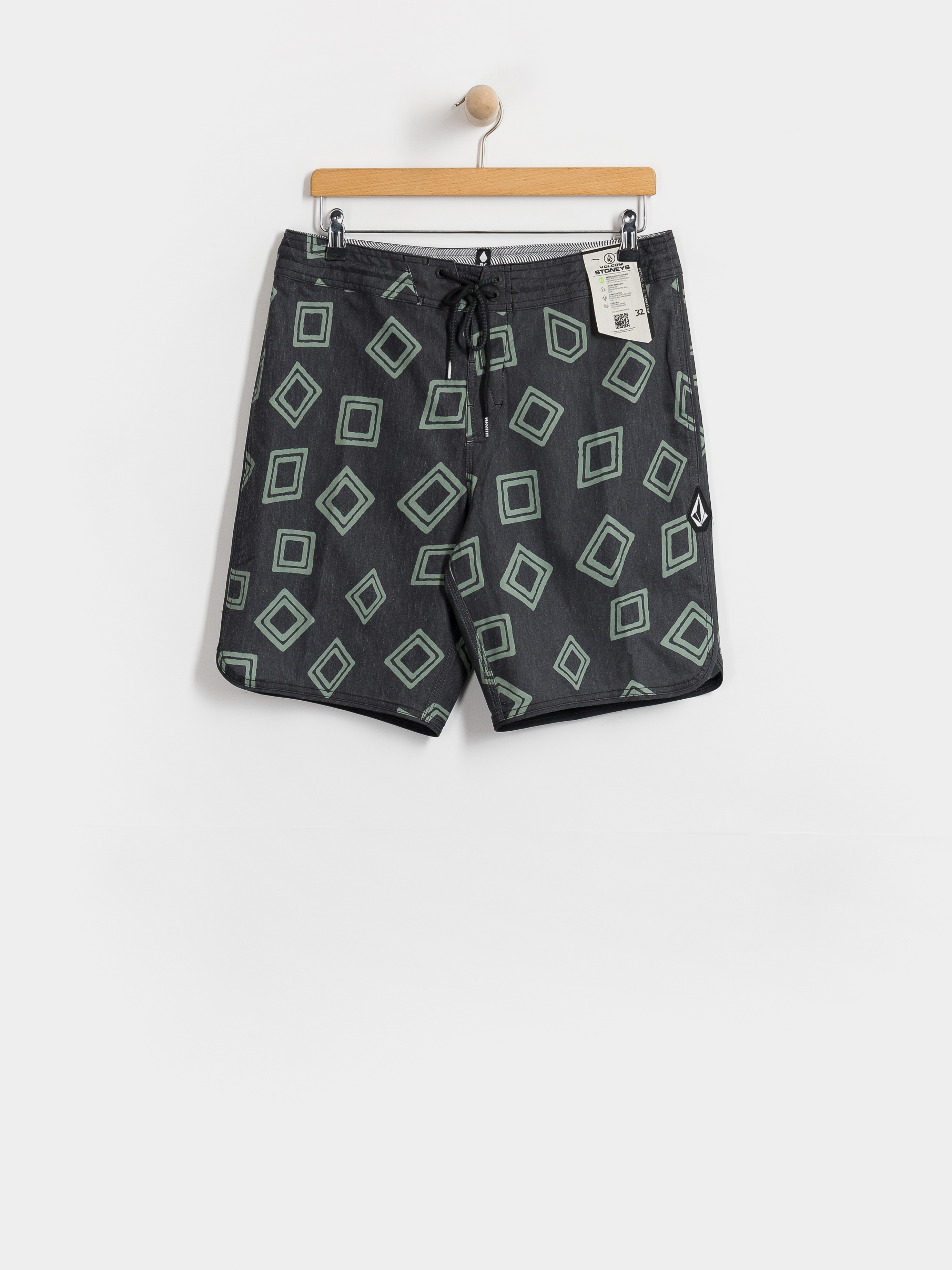 Volcom Boardshorts Contact Scallop Stoney 19 (black)