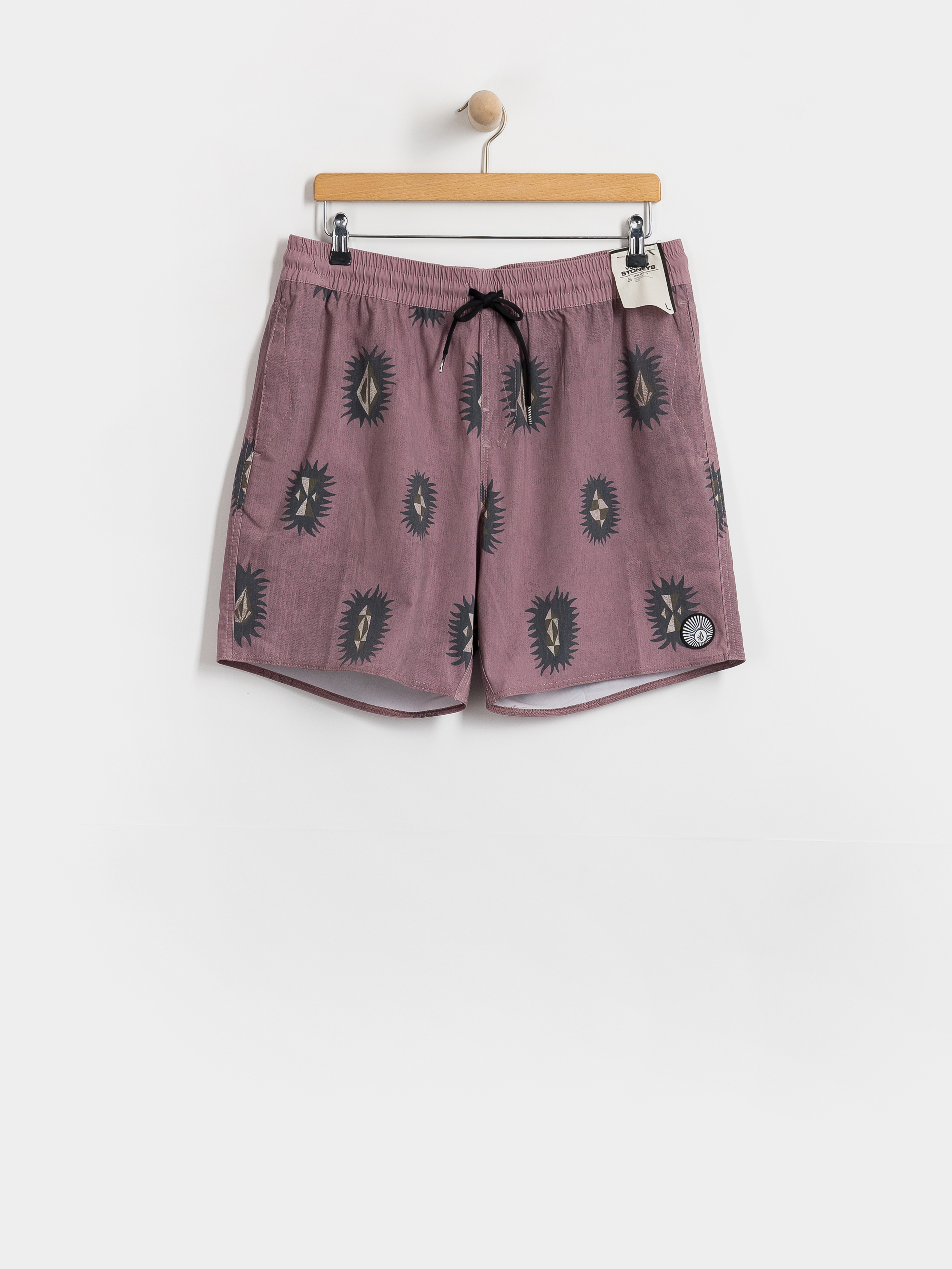 Volcom Psyche Cotton Trunk 17 Shorts (stone rose)