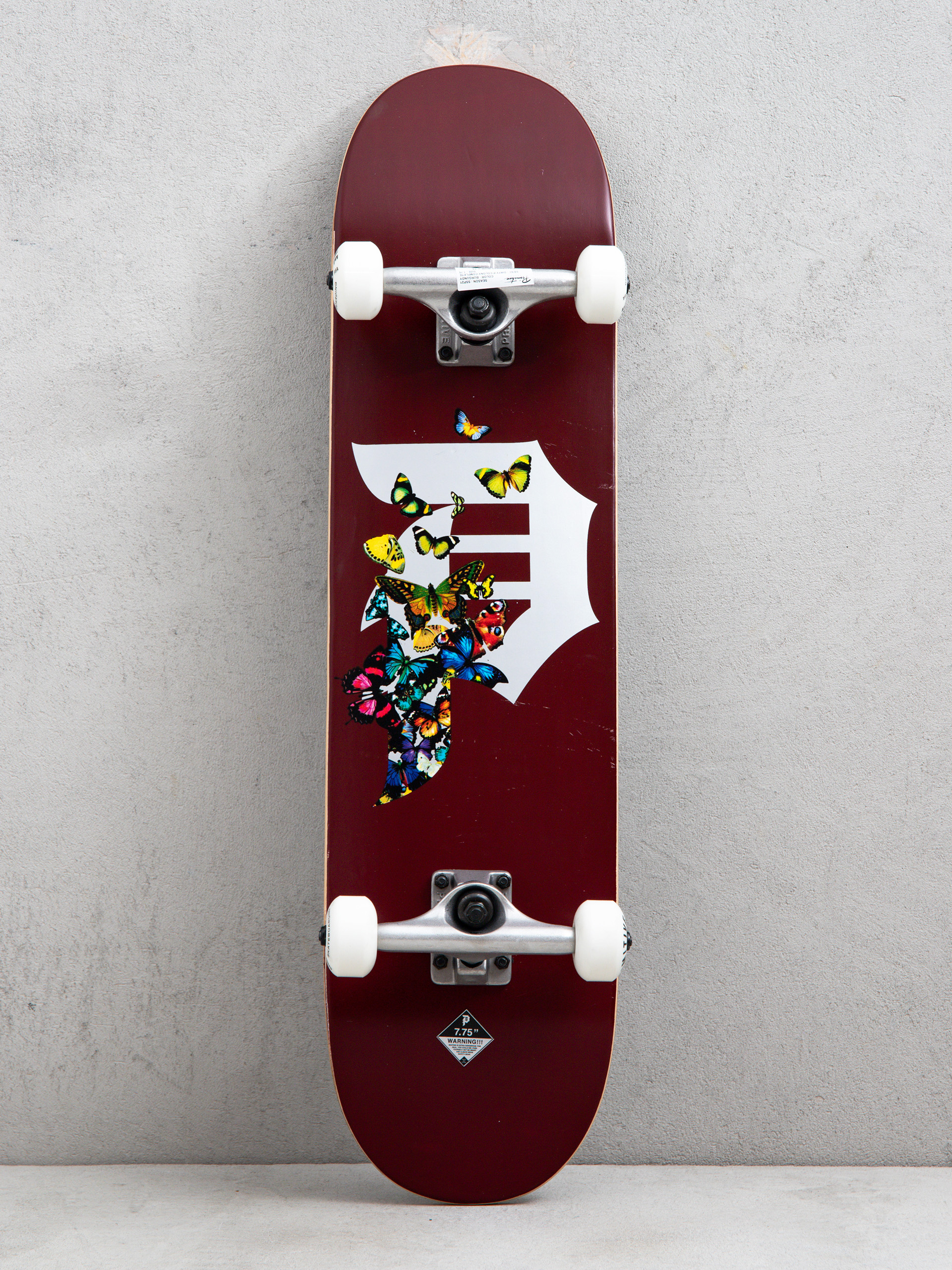 Primitive Dirty P Colony Skateboard (burgundy)