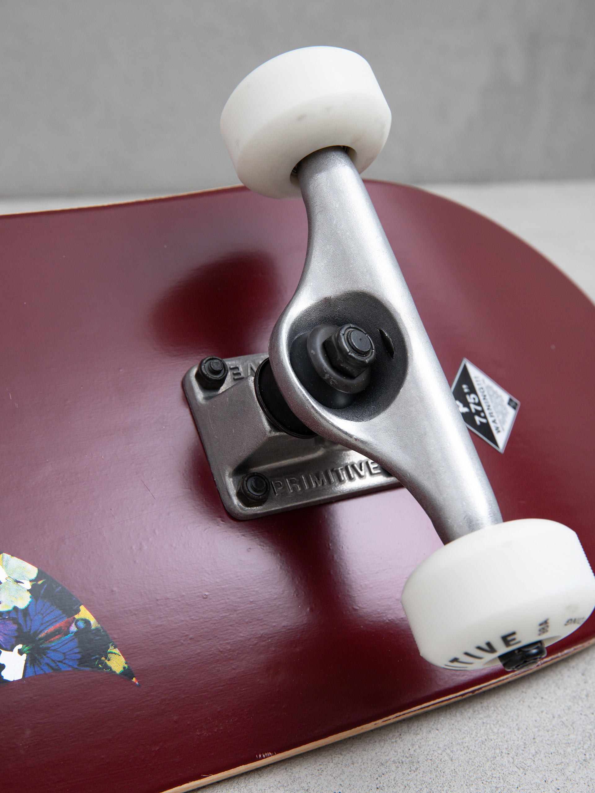 Primitive Dirty P Colony Skateboard (burgundy)