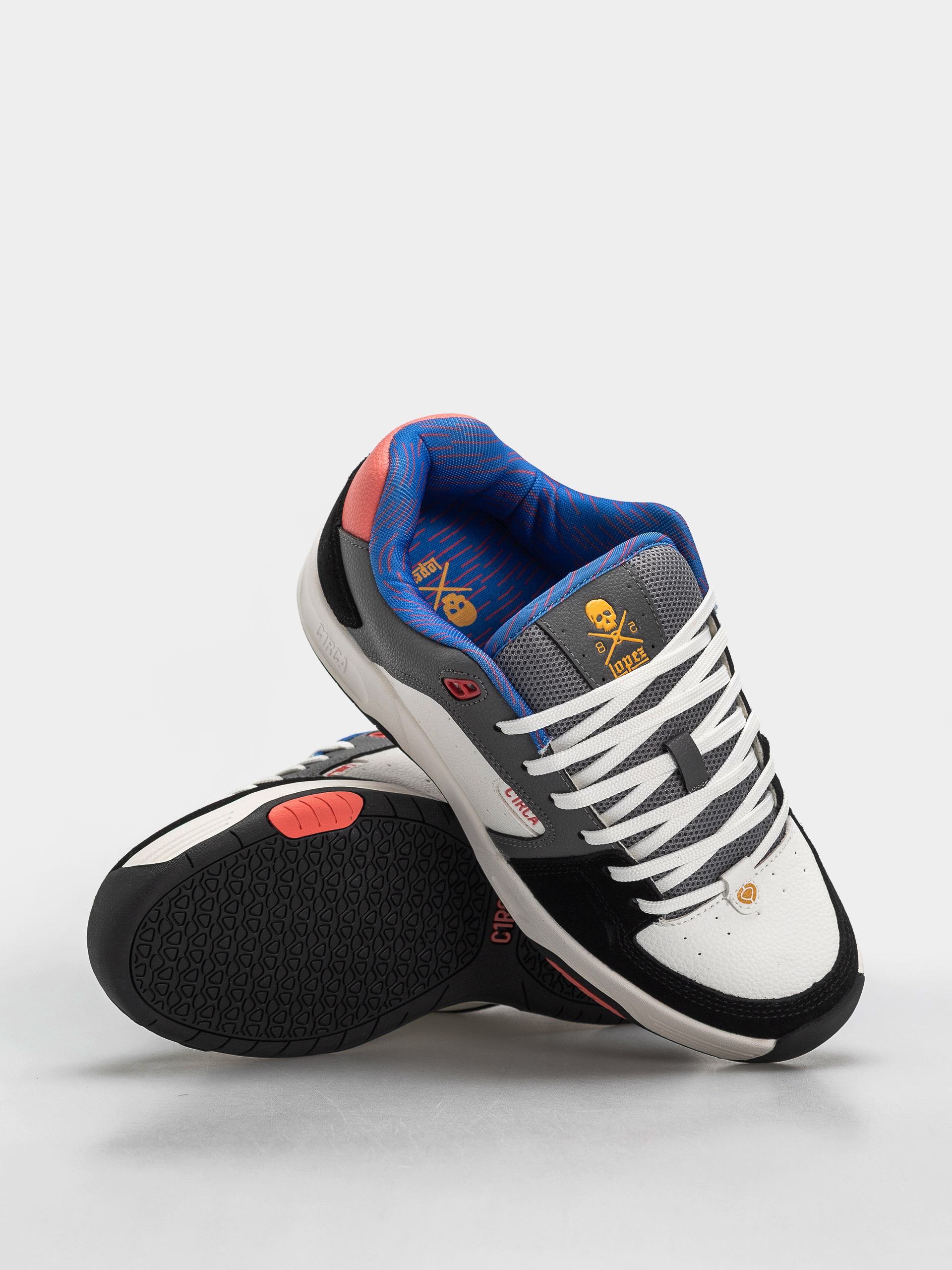 Circa Shoes 805 (white/blue/gray)